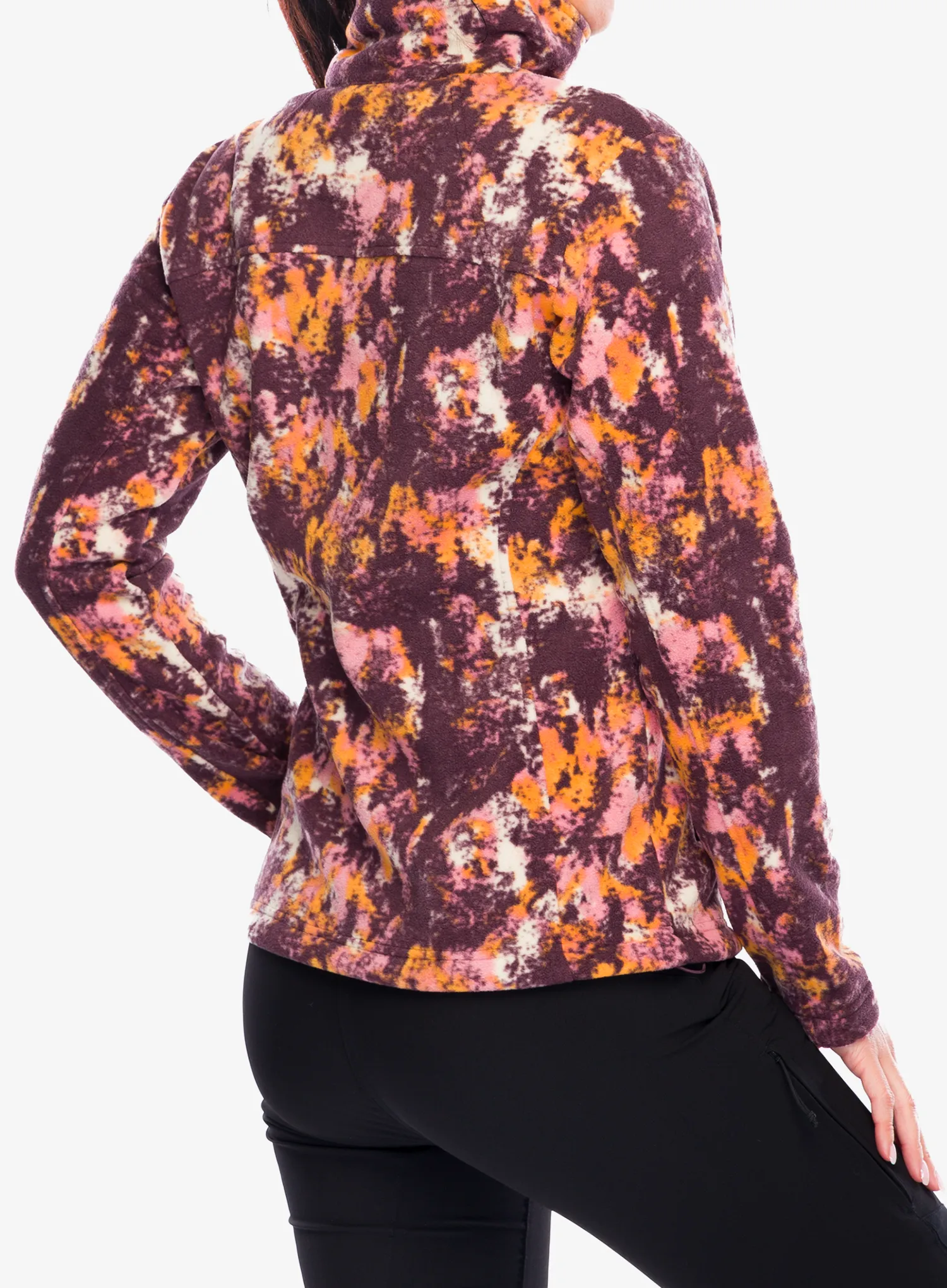 Ženski flis Columbia Fast Trek Printed Jacket - moonvista timberwild