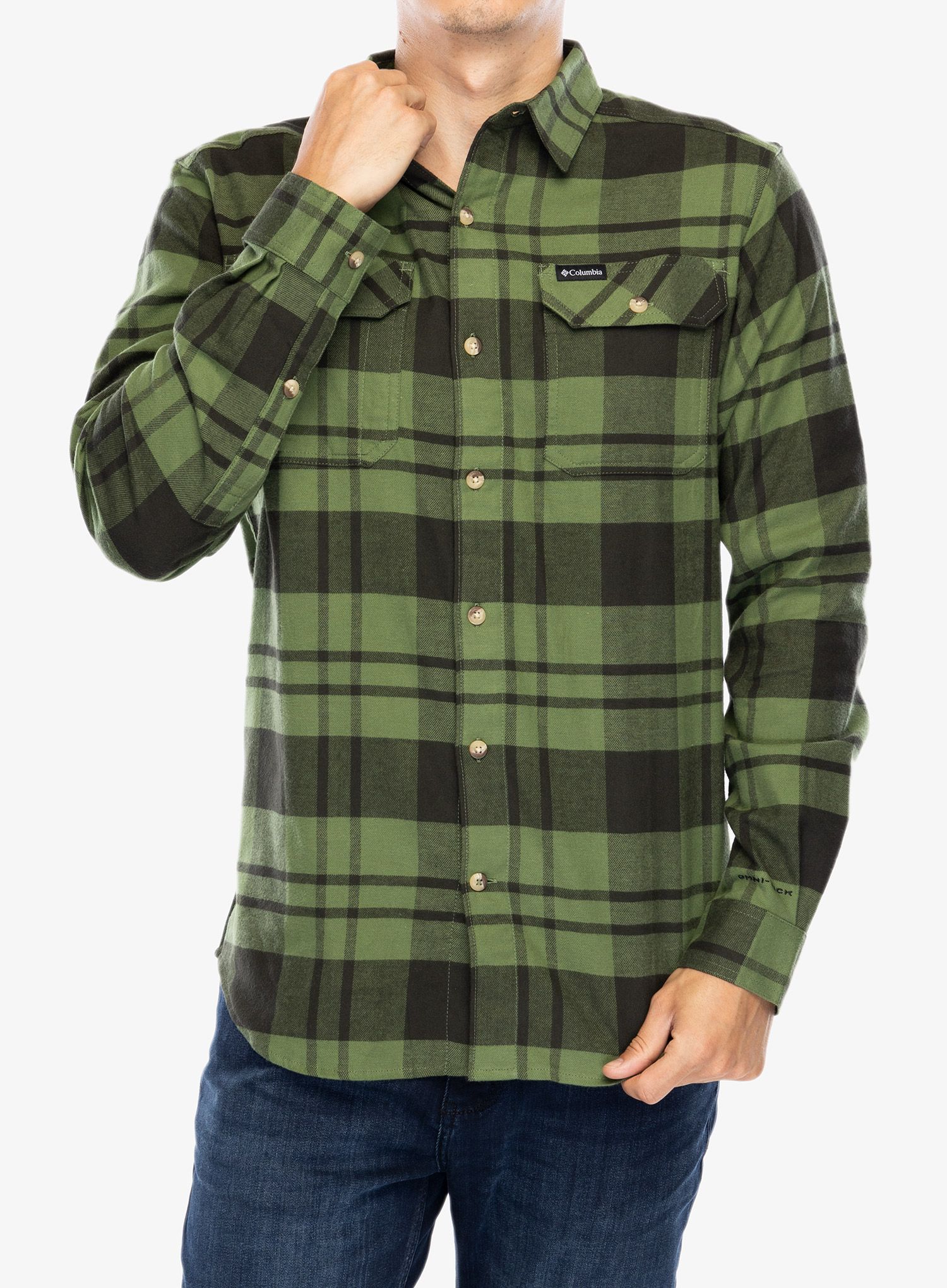 Pohodniška srajca Columbia Flare Gun Stretch Flannel - canteen river crossing plaid