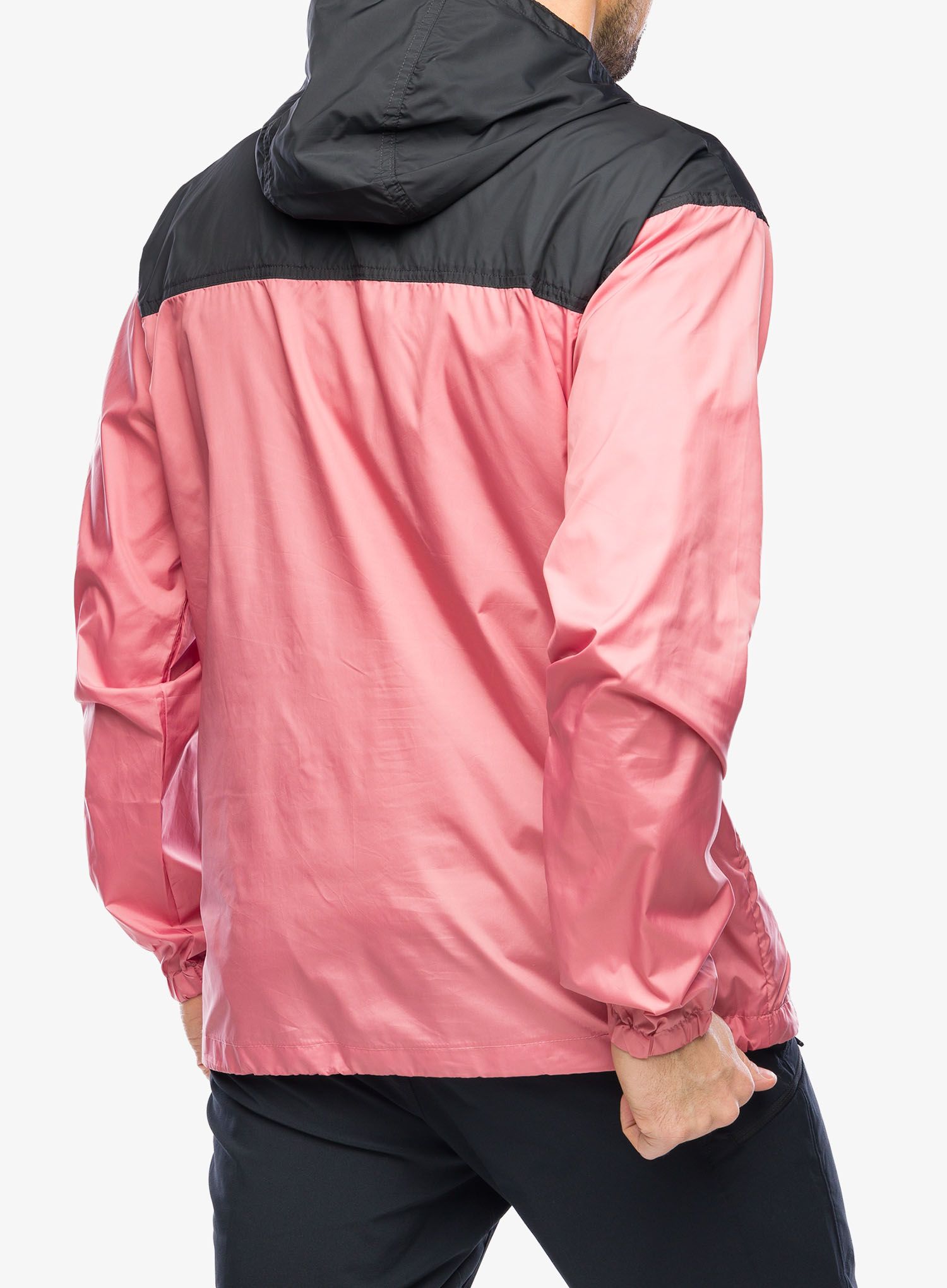 Vetrovka Columbia Flash Challenger Anorak - pink agave/shark/flint grey
