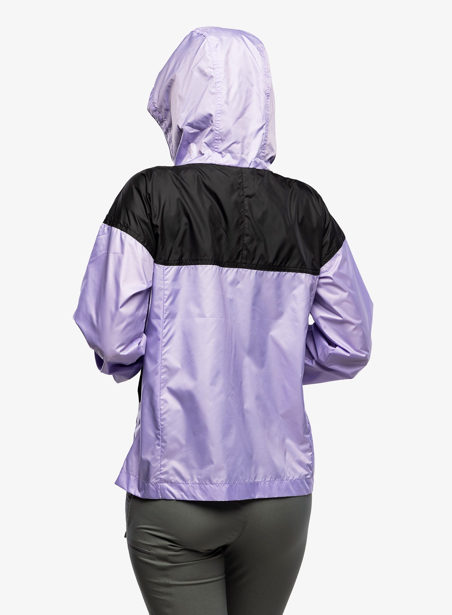 Ženska vetrovka Columbia Flash Challenger Windbreaker - frosted purple/black