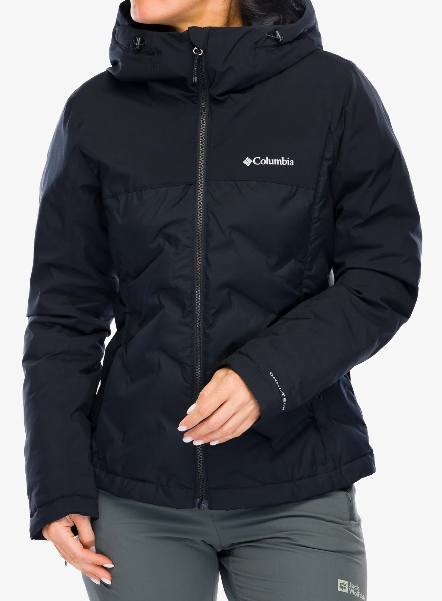 Ženska puhovka Columbia Grand Trek III Down Jacket - black