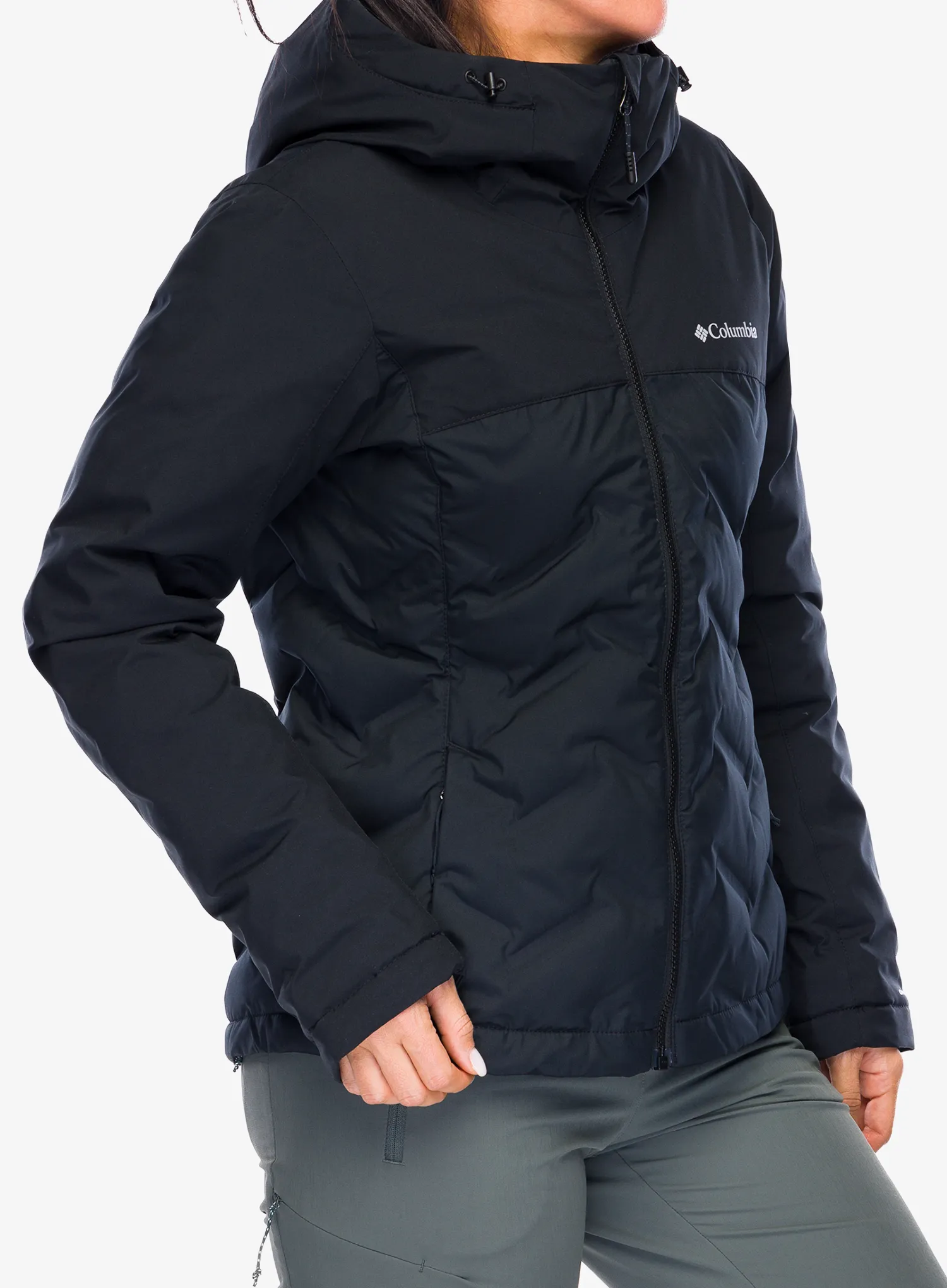 Ženska puhovka Columbia Grand Trek III Down Jacket - black