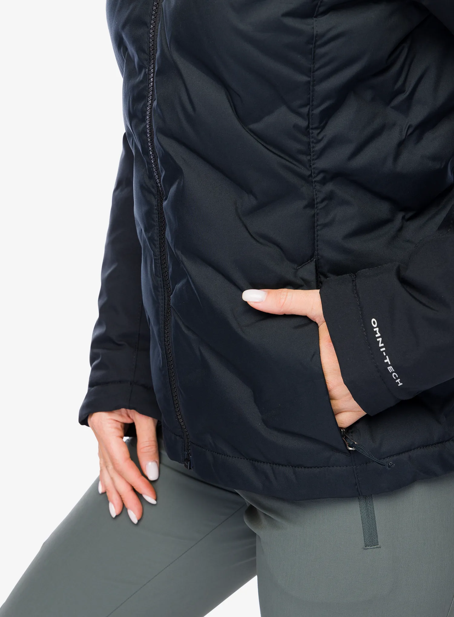Ženska puhovka Columbia Grand Trek III Down Jacket - black