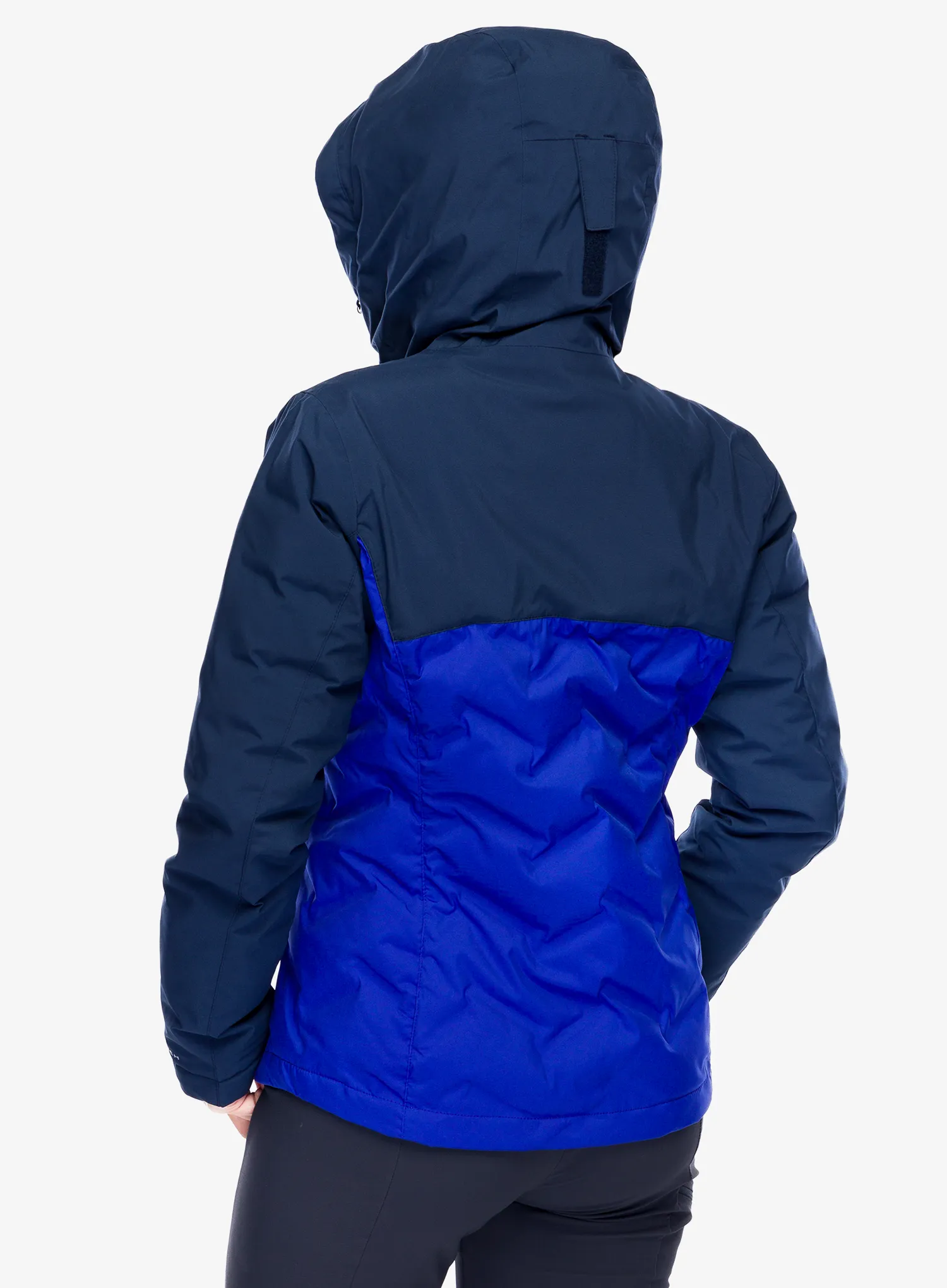 Ženska puhovka Columbia Grand Trek III Down Jacket - clematis blue/collegiate navy