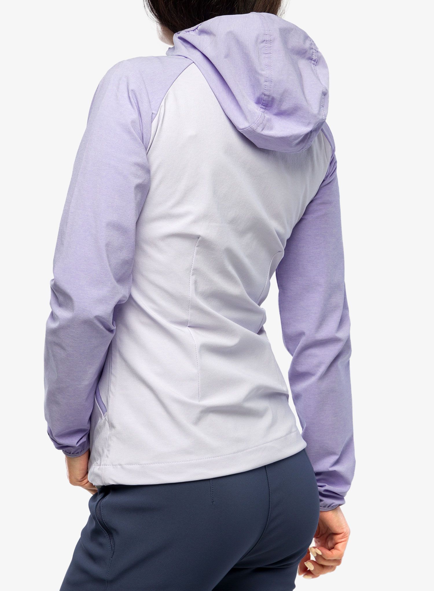 Ženska softshell jakna Columbia Heather Canyon Softshell - purple tint/frosted purple