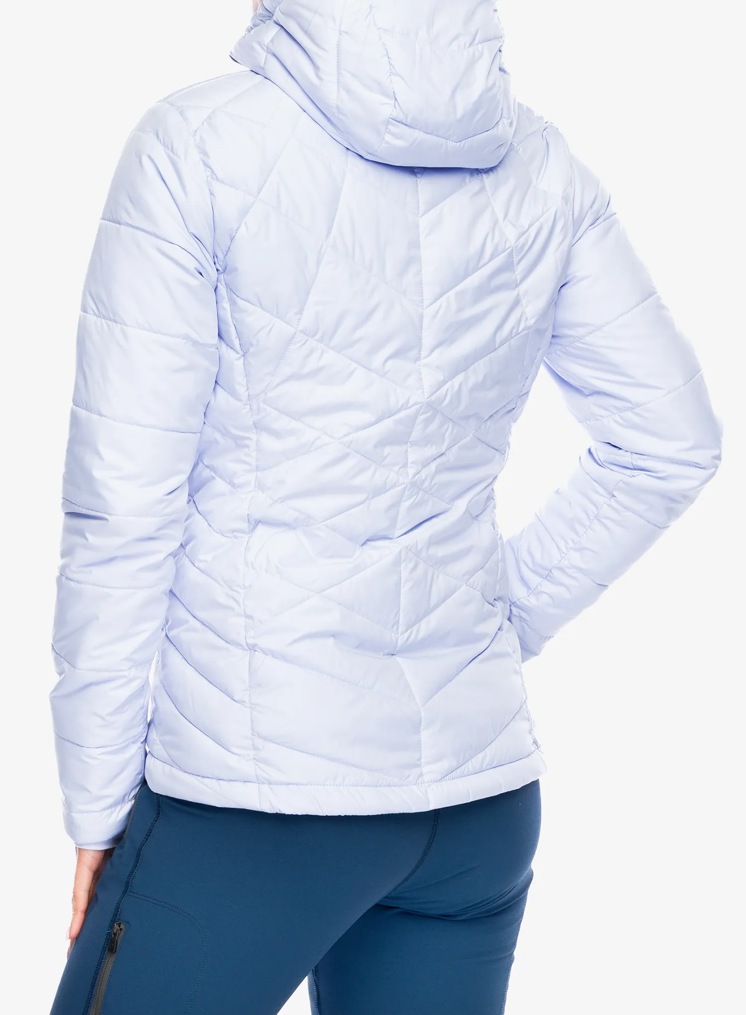 Ženska sintetična jakna Columbia Heavenly Hooded Jacket - snowdrift