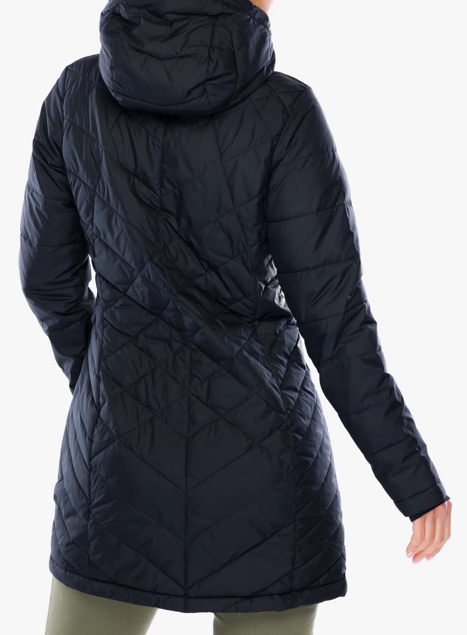 Ženski plašč Columbia Heavenly Long Hooded Jacket - black