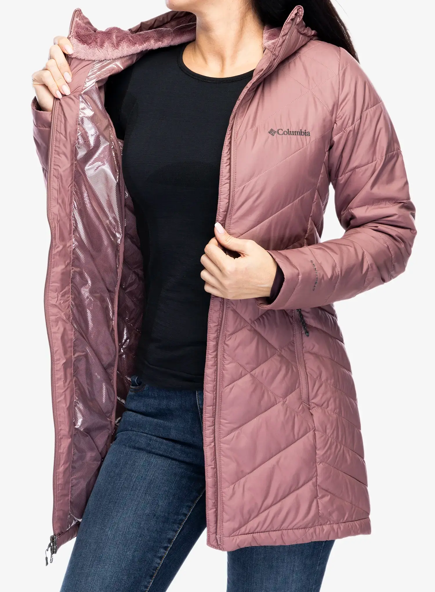Ženski plašč Columbia Heavenly Long Hooded Jacket - fig