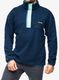 Flis Columbia Helvetia Half Snap Fleece - navy/spray/cloudburst