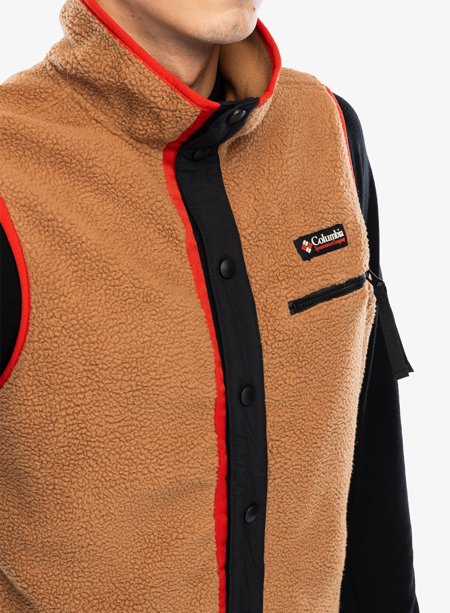 Brezrokavnik Columbia Helvetia II Vest - camel brown