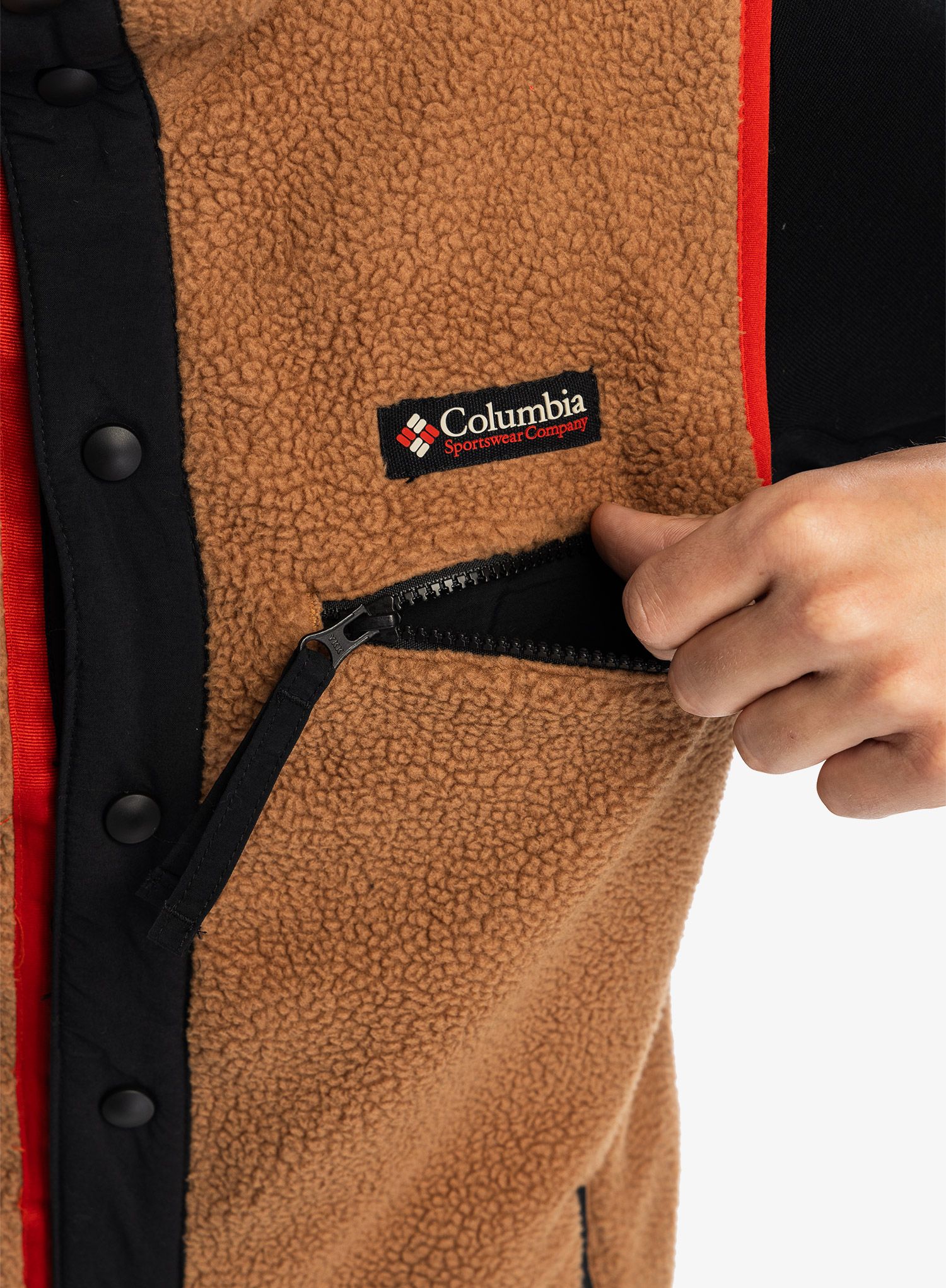 Brezrokavnik Columbia Helvetia II Vest - camel brown