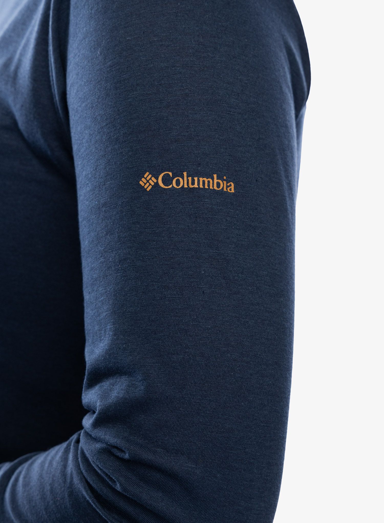 Ženska majica z dolgimi rokavi Columbia Hidden Haven Long Sleeve Tee - navy/treehome plaid