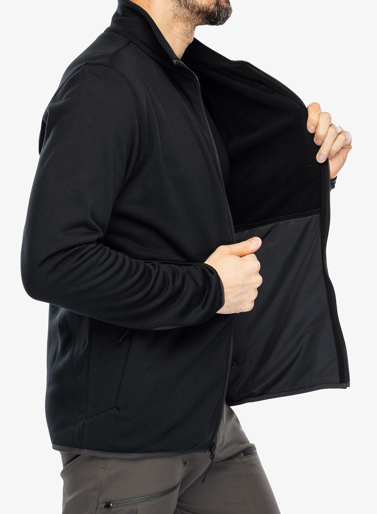 Jopica na zadrgo Columbia Hike Full Zip - black