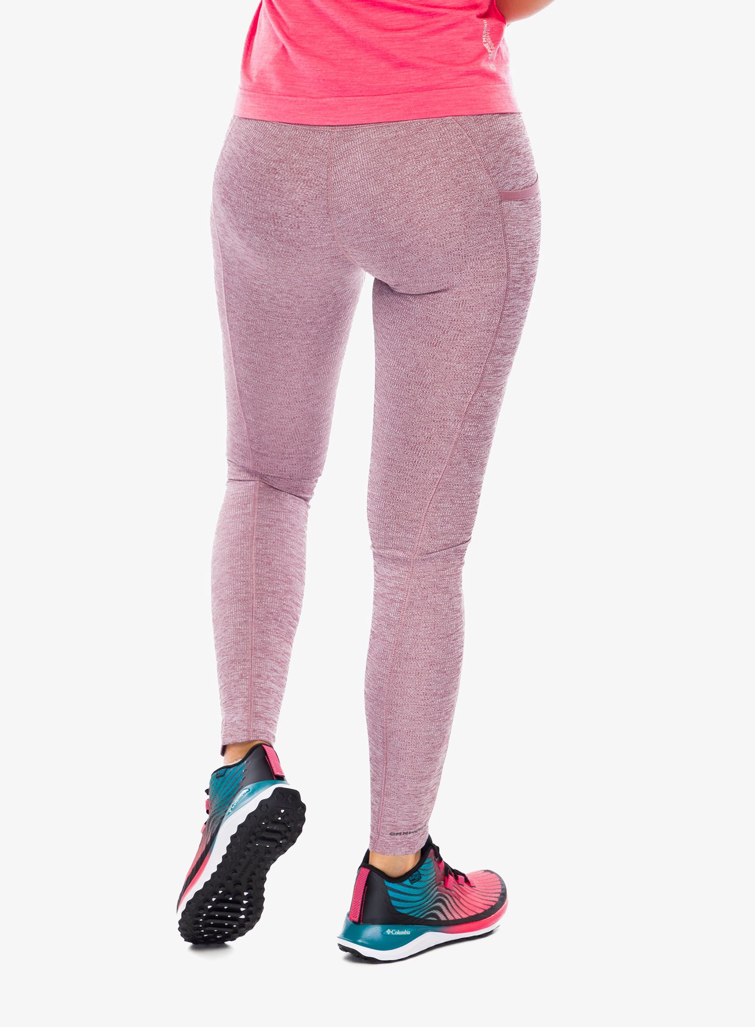 Ženske pajkice Columbia Hike II Legging - fig heather