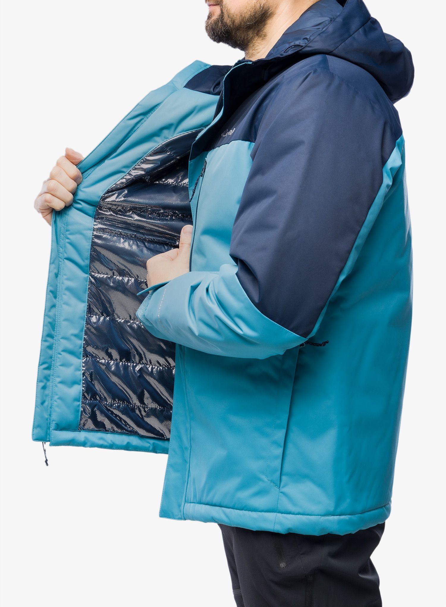 Sintetična jakna Columbia Hikebound Insulated Jacket - shasta/collegiate navy