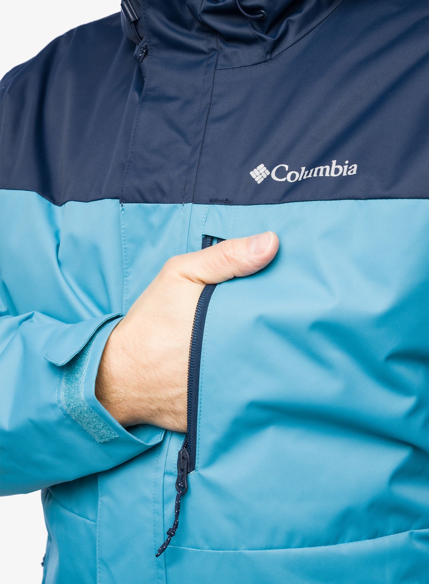 Sintetična jakna Columbia Hikebound Insulated Jacket - shasta/collegiate navy