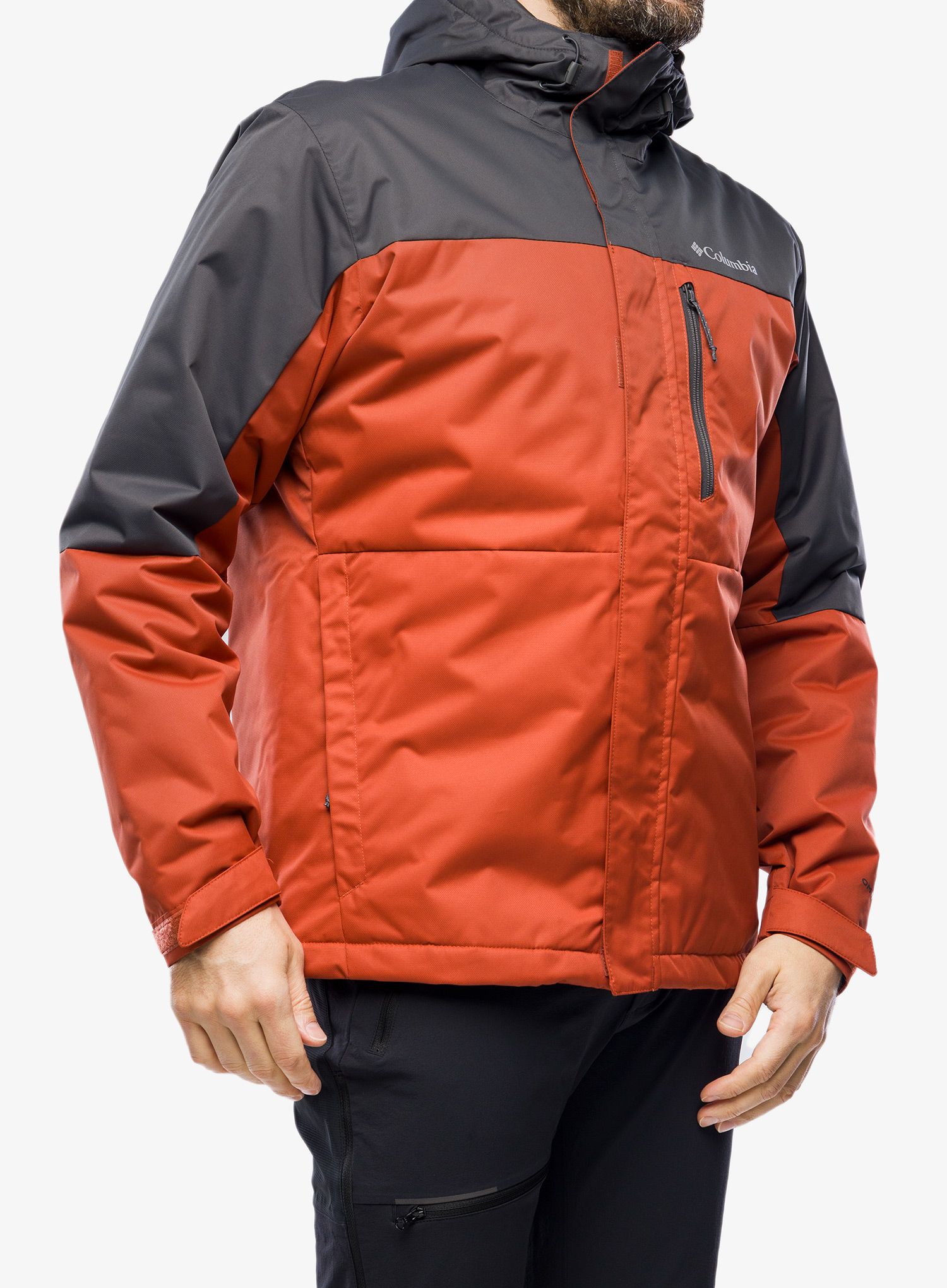 Moška jakna Columbia Hikebound Insulated Jacket - warp red/shark