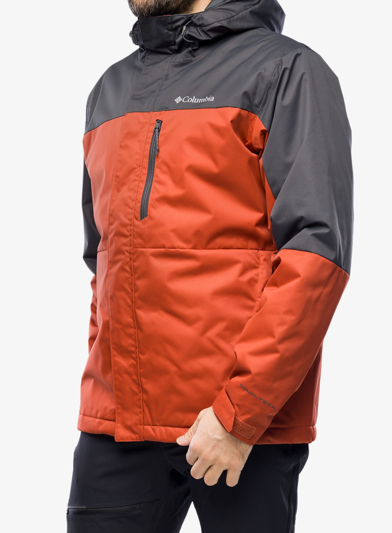 Moška jakna Columbia Hikebound Insulated Jacket - warp red/shark