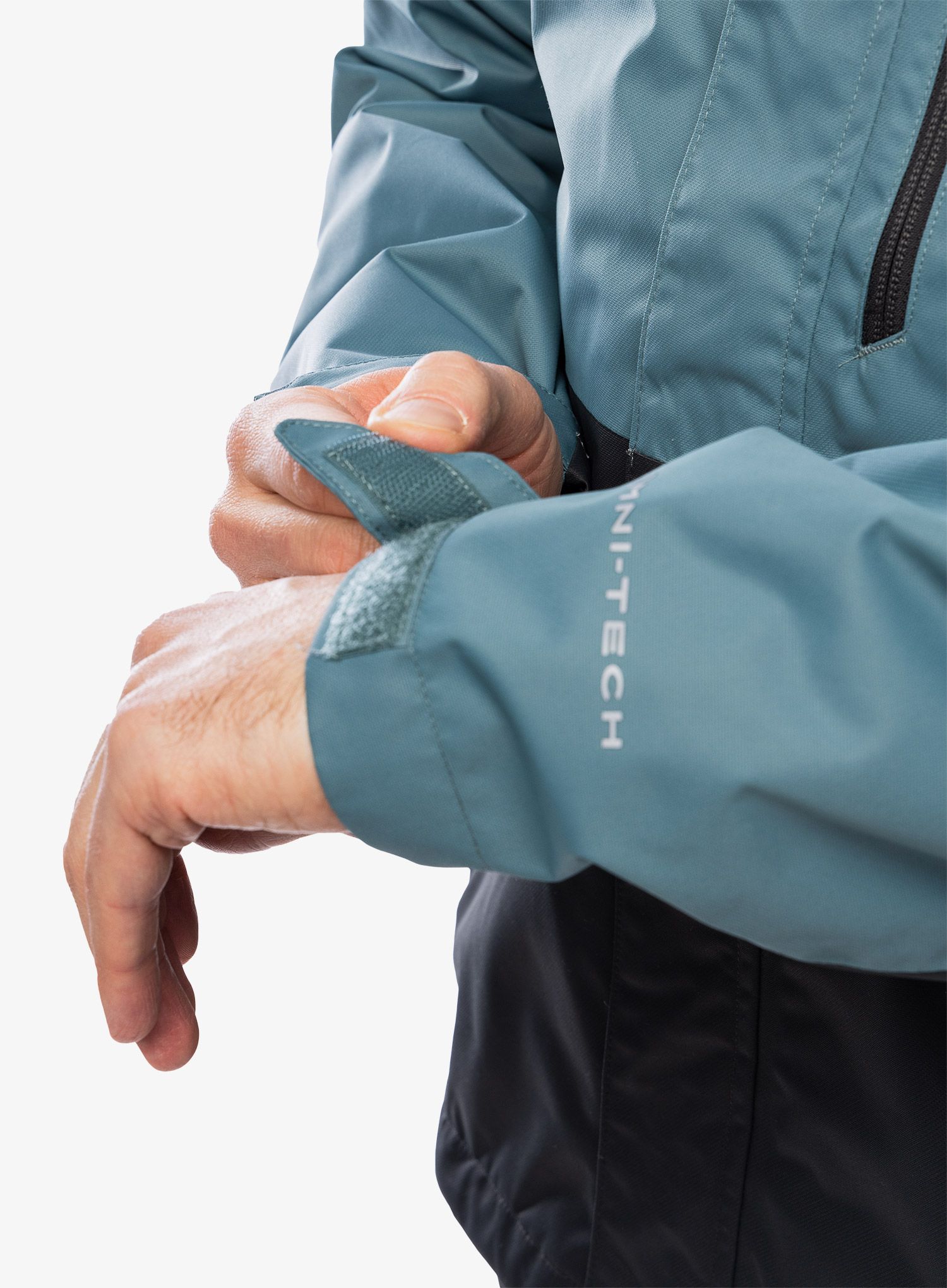 Moška dežna jakna Columbia Hikebound Jacket - metal/shark