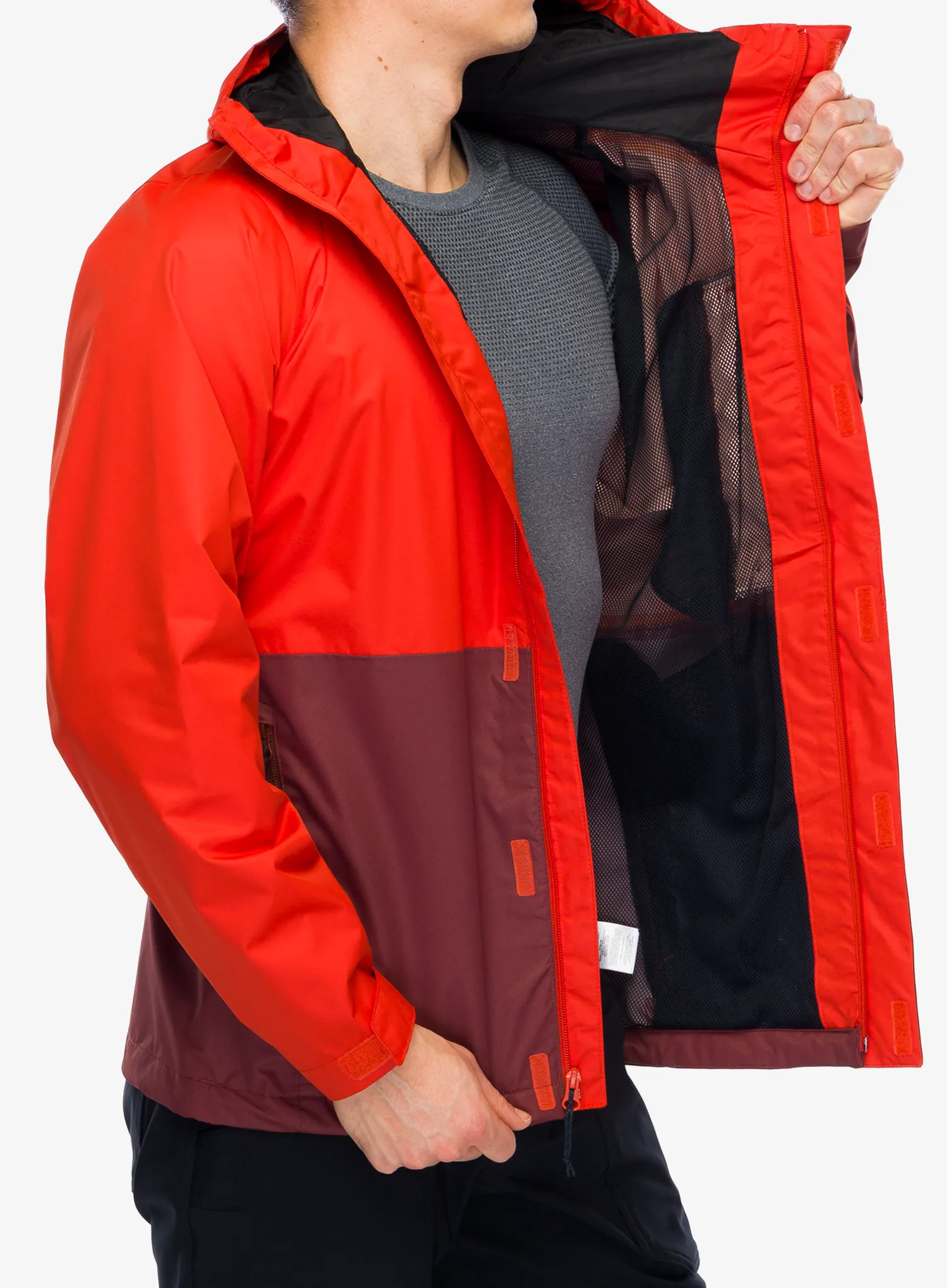 Nepremočljiva jakna Columbia Hikebound Jacket - spicy/spice