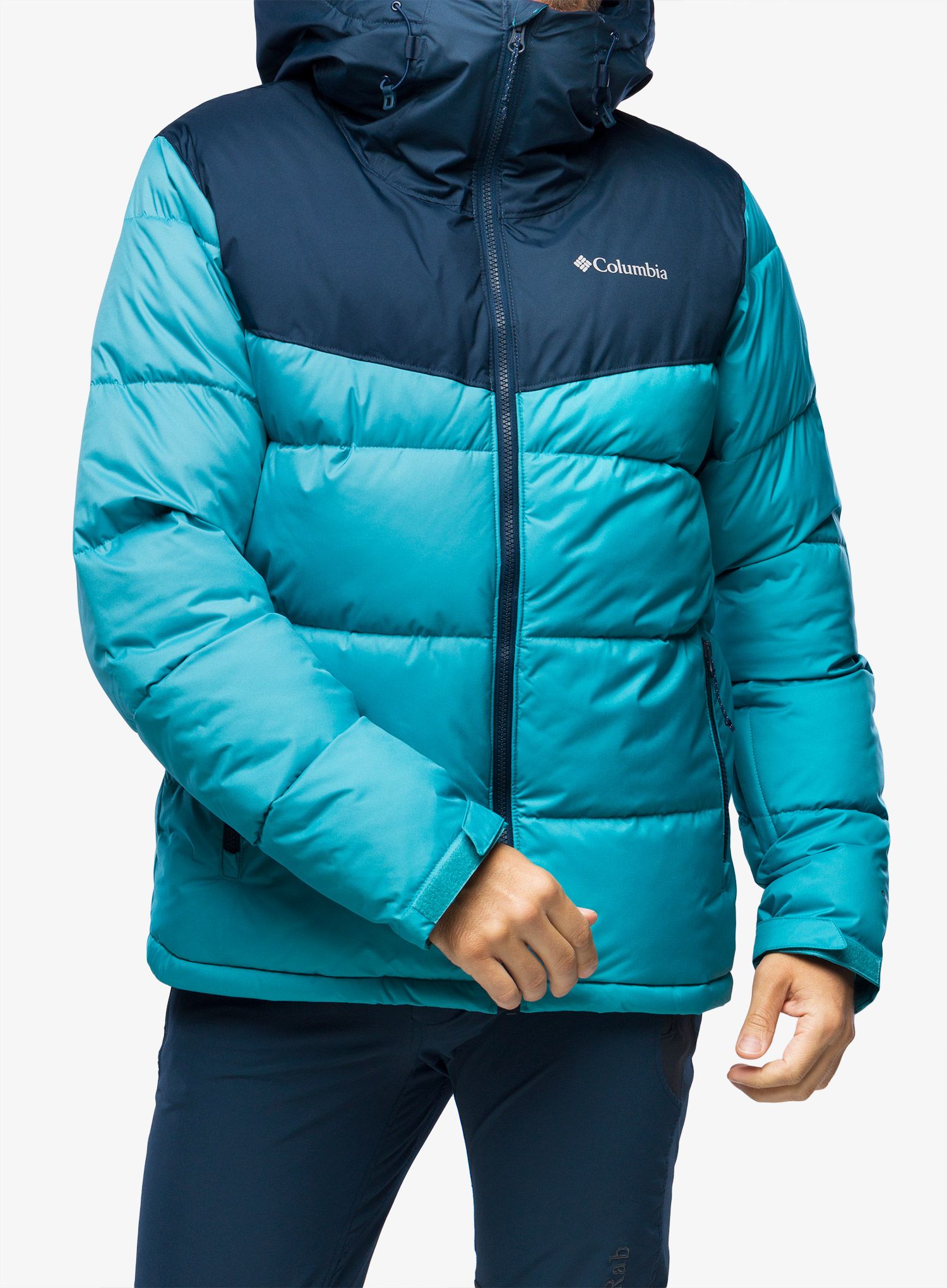 Smučarska jakna Columbia Iceline Ridge Jacket - shasta/collegiate navy