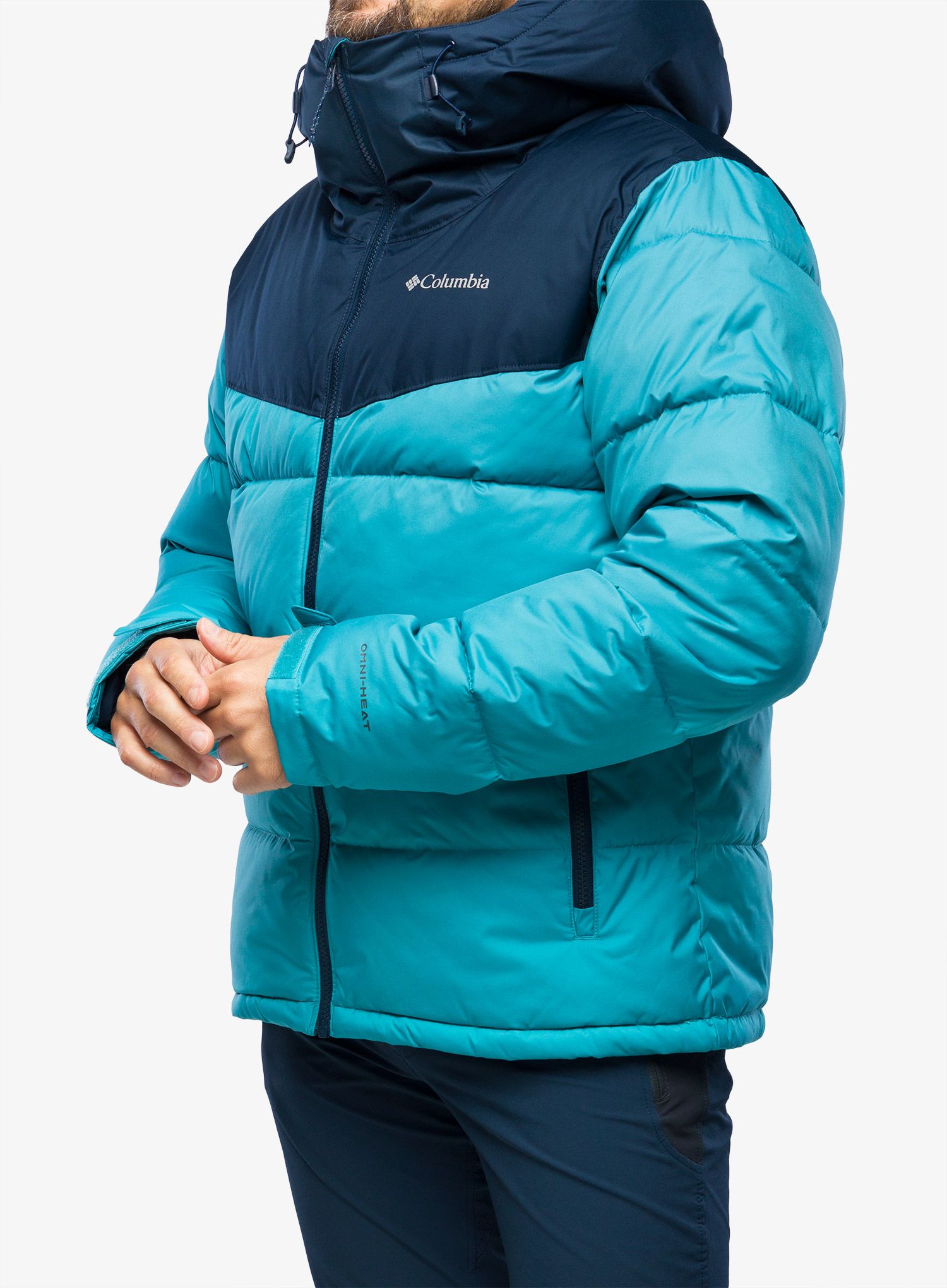Smučarska jakna Columbia Iceline Ridge Jacket - shasta/collegiate navy