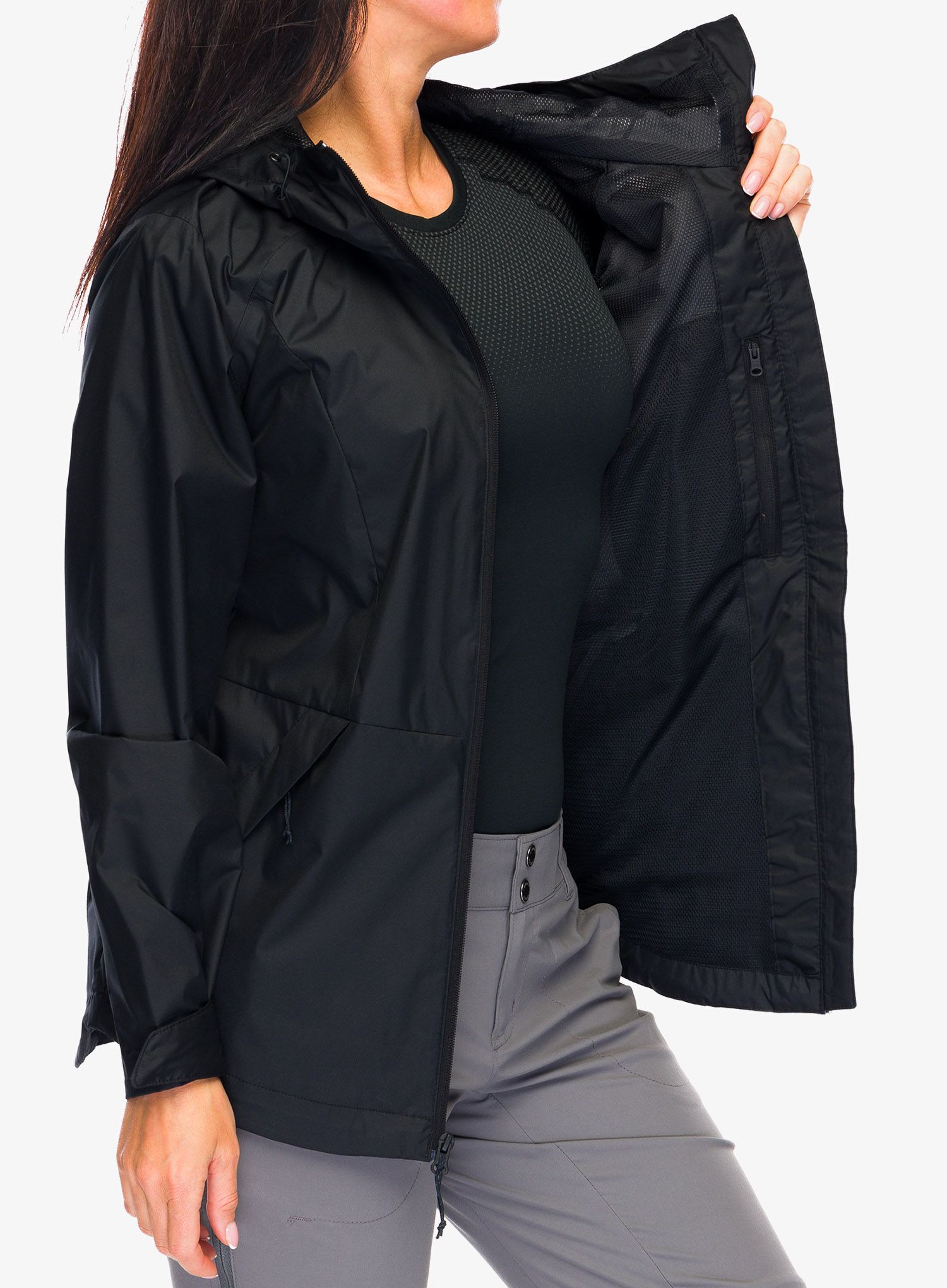 Ženska nepremočljiva jakna Columbia Inner Limits III Jacket - black