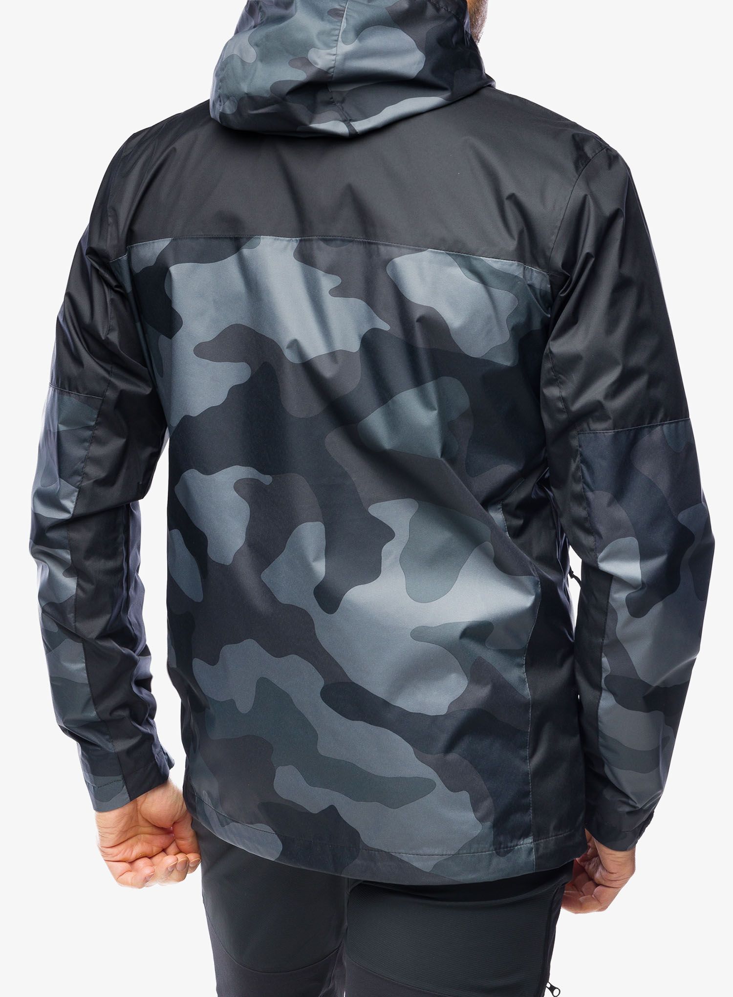 Nepremočljiva jakna Columbia Inner Limits III Jacket - black mod camo print/black