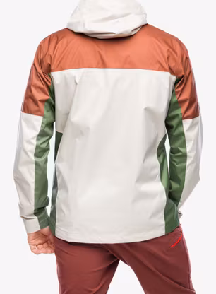 Nepremočljiva jakna Columbia Inner Limits III Jacket - dark stone/auburn/canteen