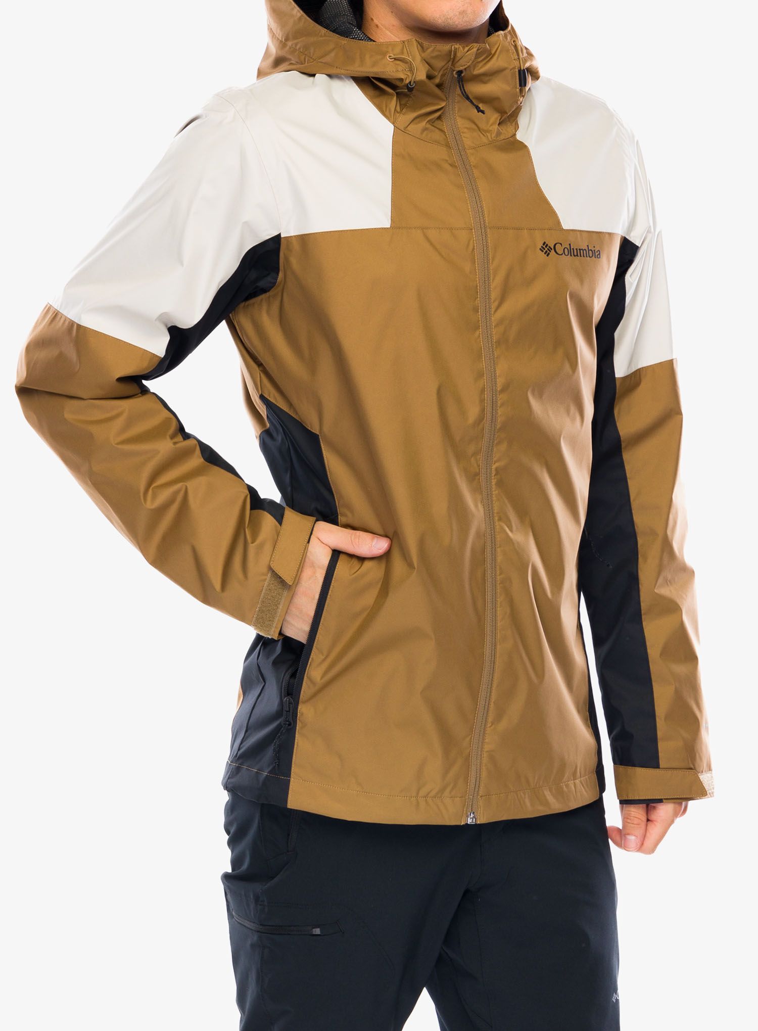 Nepremočljiva jakna Columbia Inner Limits III Jacket - delta/dark stone/black