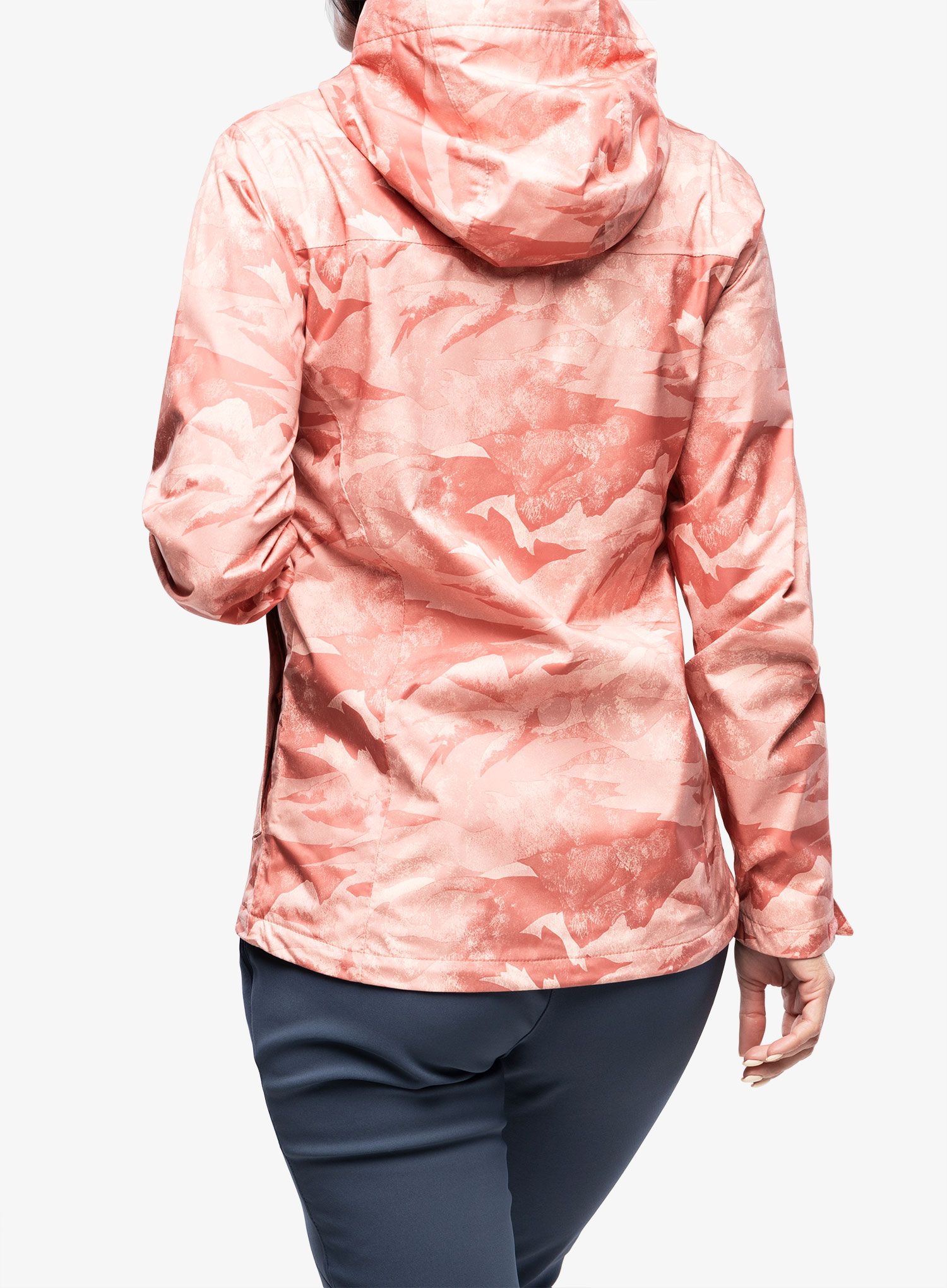 Ženska nepremočljiva jakna Columbia Inner Limits II Jacket - dark coral