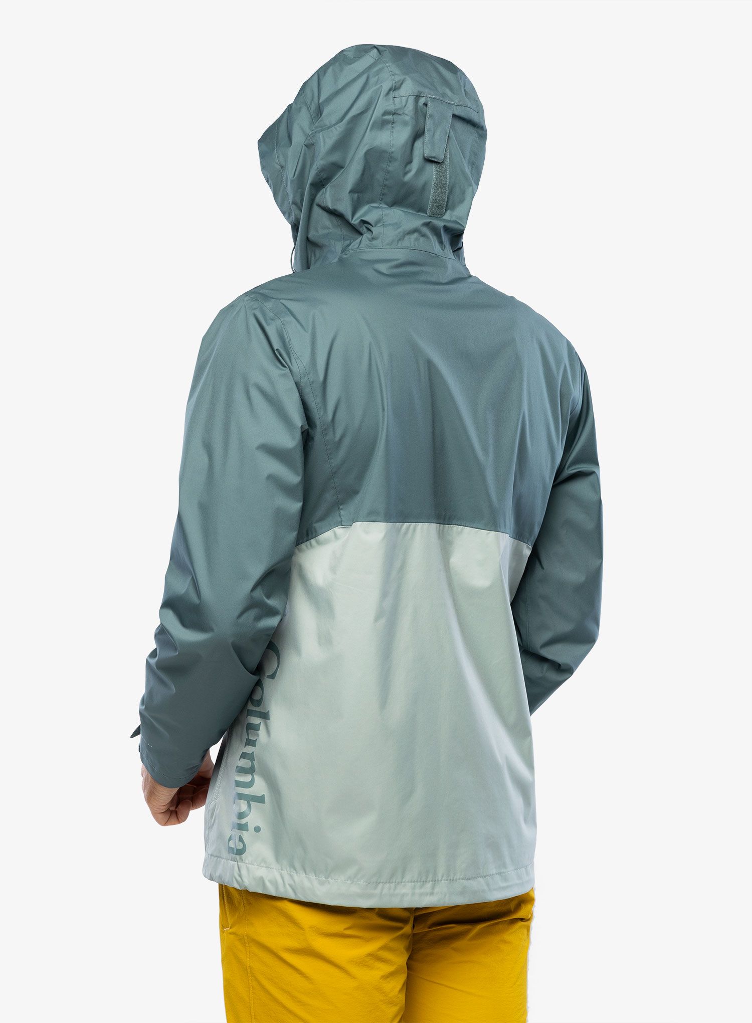 Moška dežna jakna Columbia Inner Limits II Jacket - niagara/metal