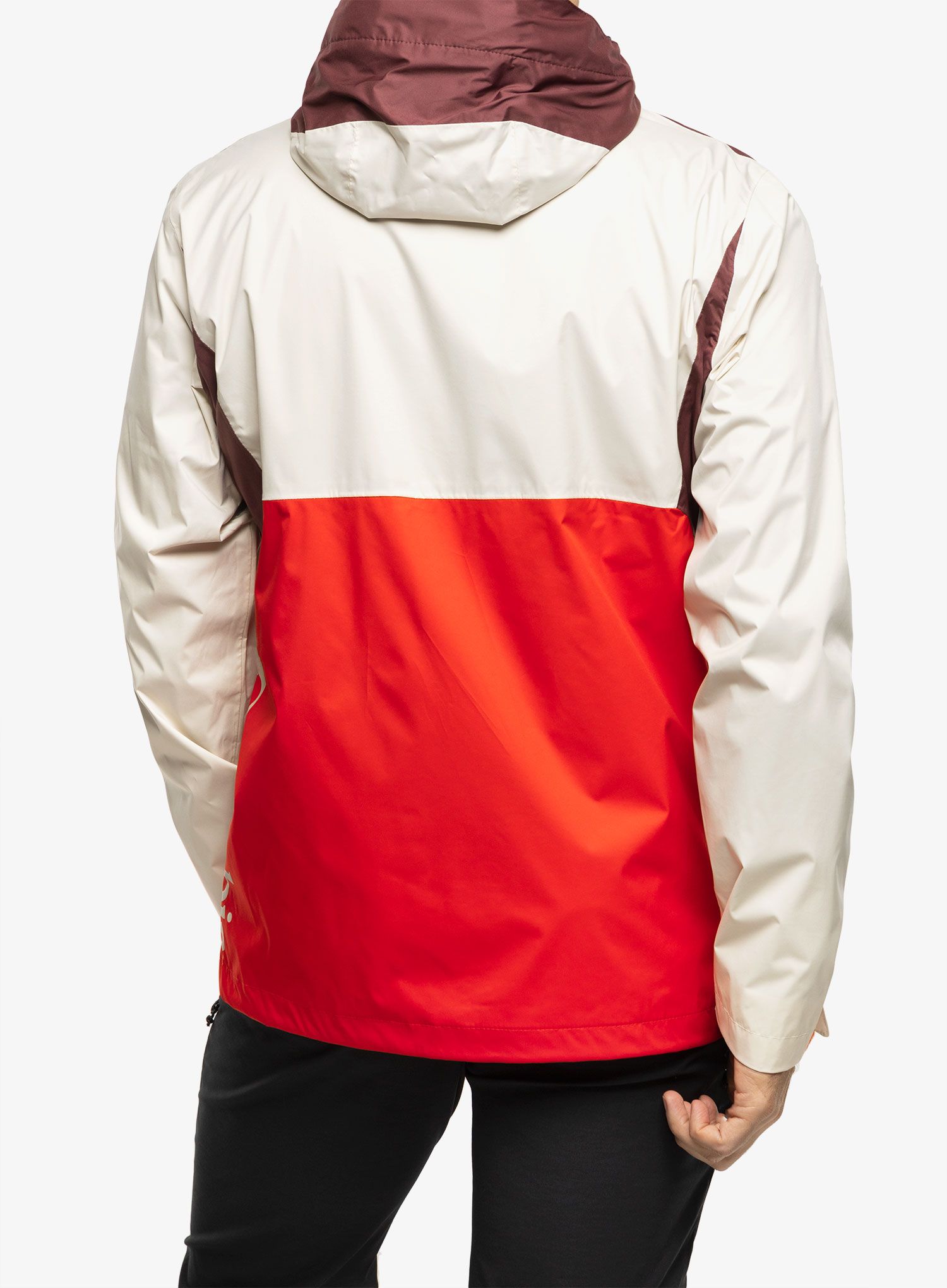 Nepremočljiva jakna Columbia Inner Limits II Jacket - spicy/light raisin/chalk