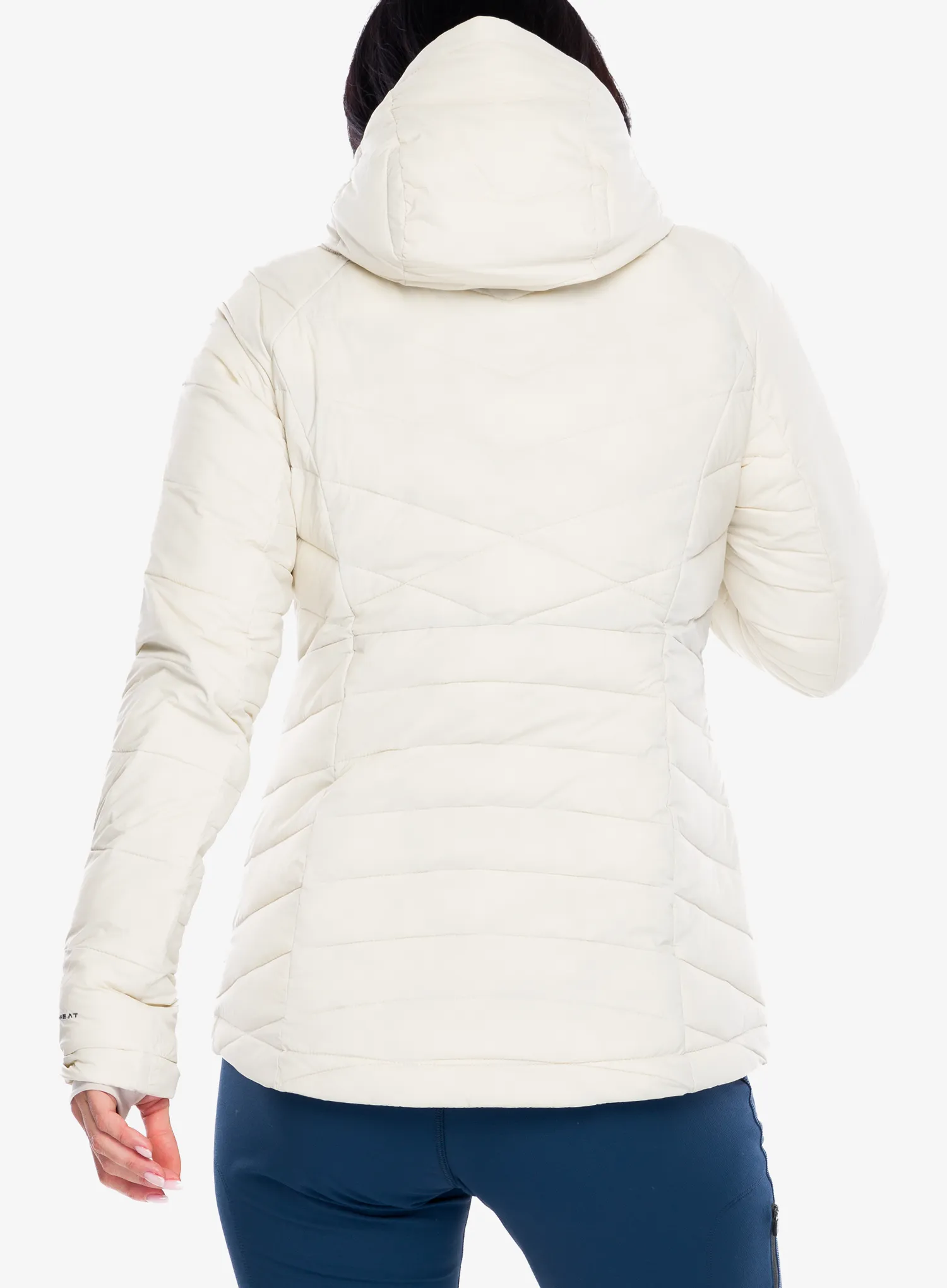 Ženska jakna Columbia Joy Peak II Hooded Jacket - dark stone