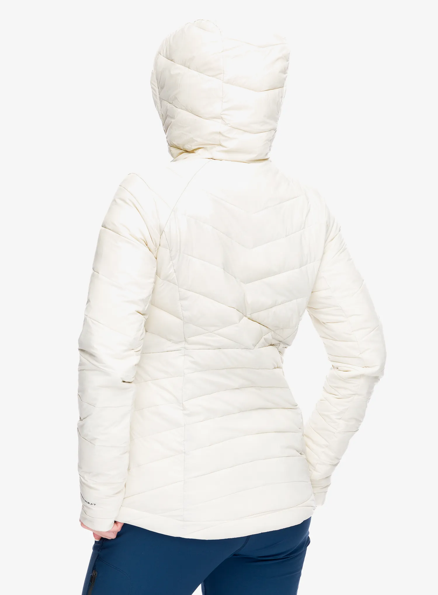 Ženska jakna Columbia Joy Peak II Hooded Jacket - dark stone