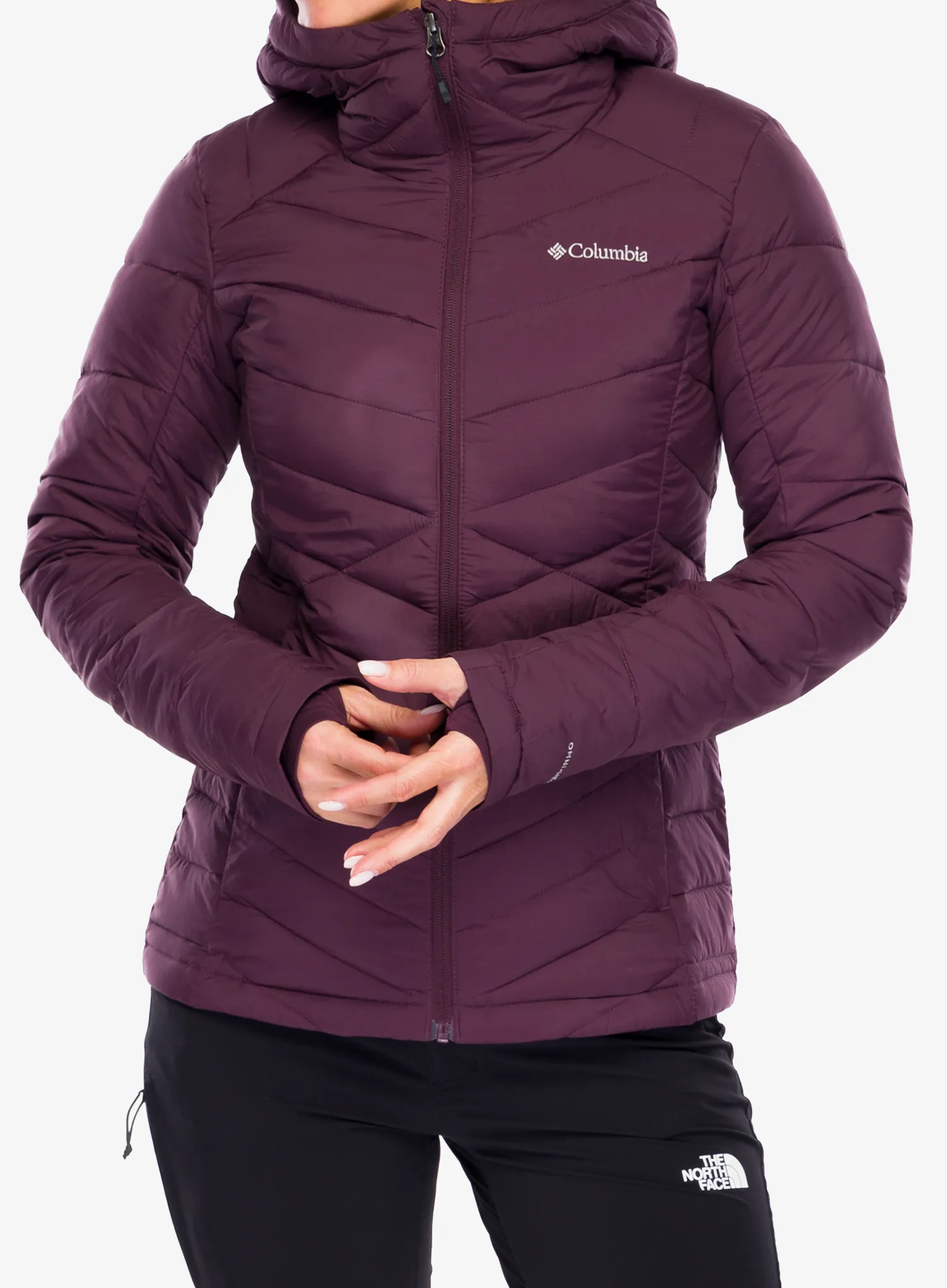 Ženska jakna Columbia Joy Peak II Hooded Jacket - moonvista