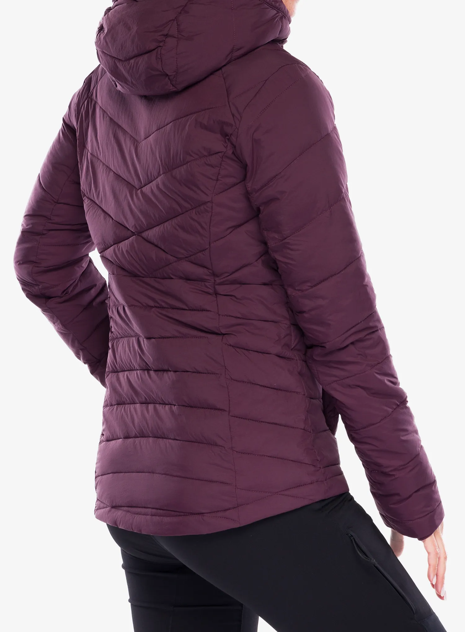 Ženska jakna Columbia Joy Peak II Hooded Jacket - moonvista
