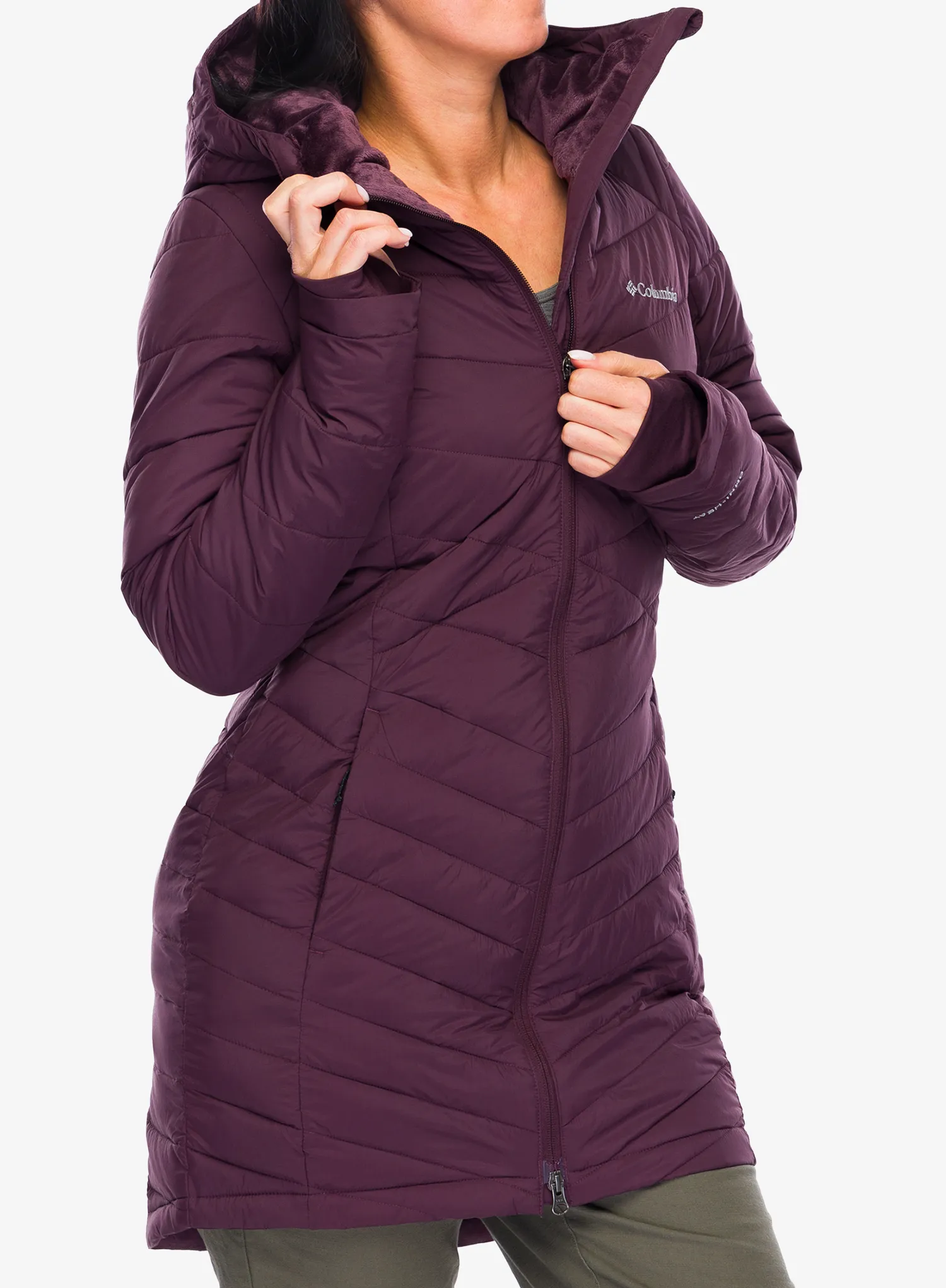 Ženski plašč Columbia Joy Peak II Mid Jacket - moonvista