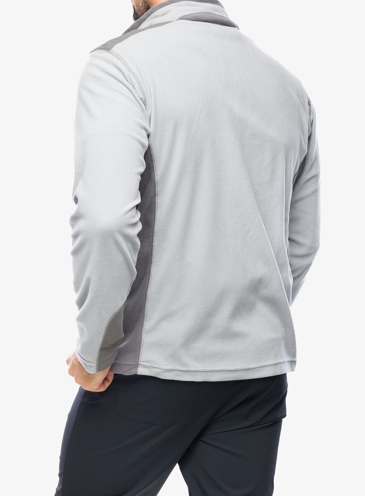 Jopica na zadrgo Columbia Klamath Range Full Zip - columbia grey/city grey