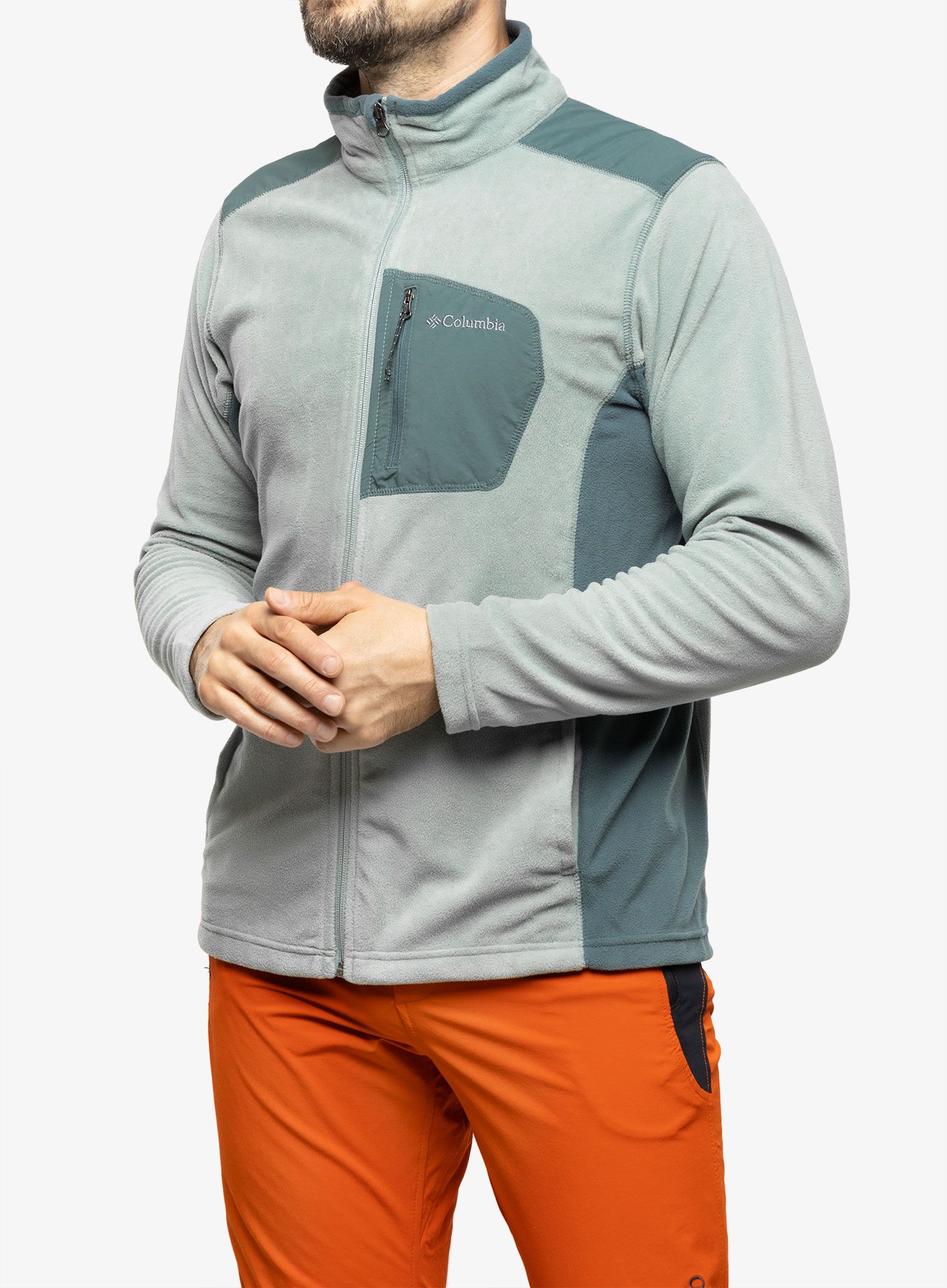 Flis Columbia Klamath Range Full Zip - niagara/metal