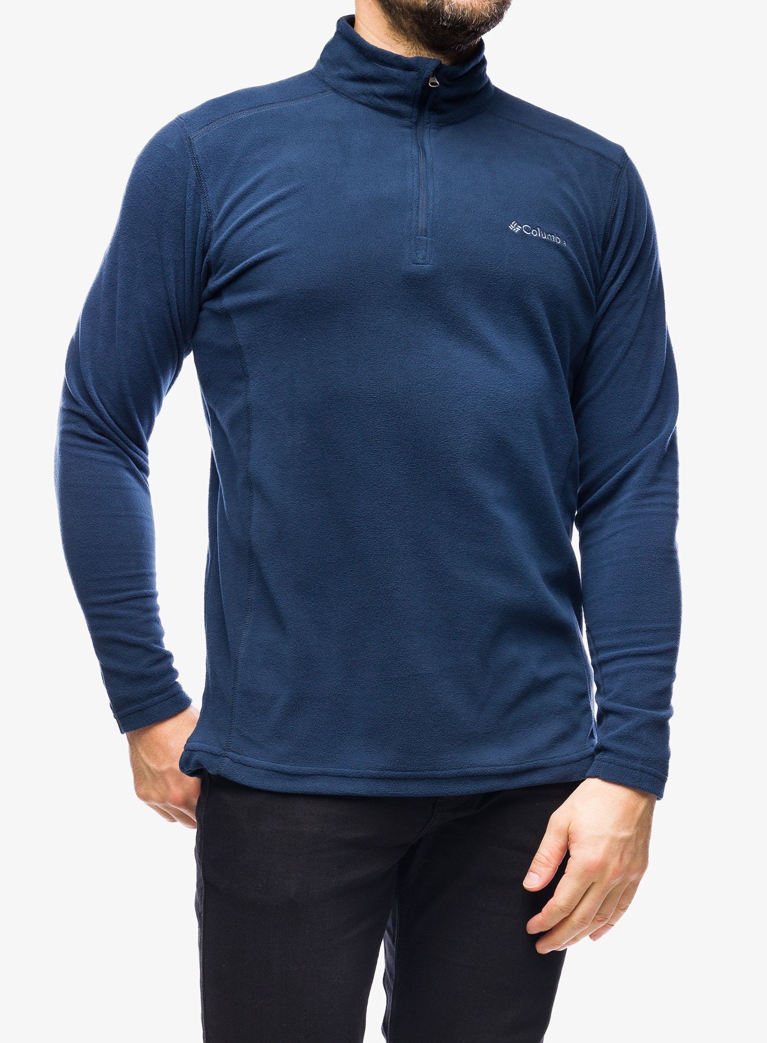 Jopica z zadrgo Columbia Klamath Range II 1/2 Zip - collegiate navy