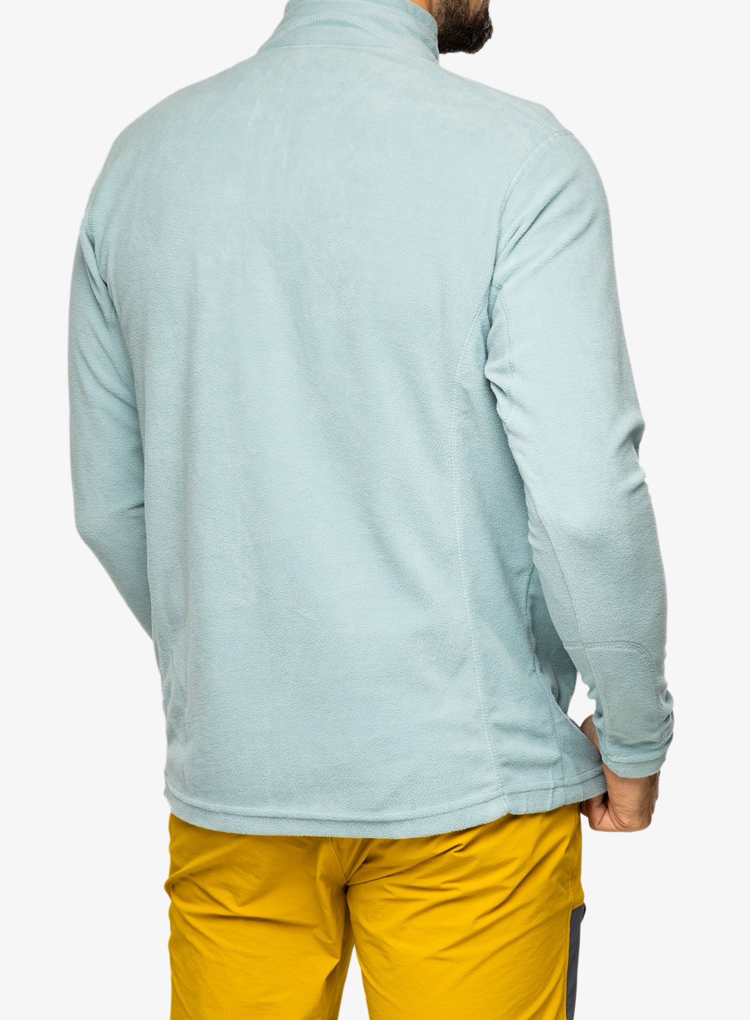 Moška jopica Columbia Klamath Range II Half Zip - stone blue