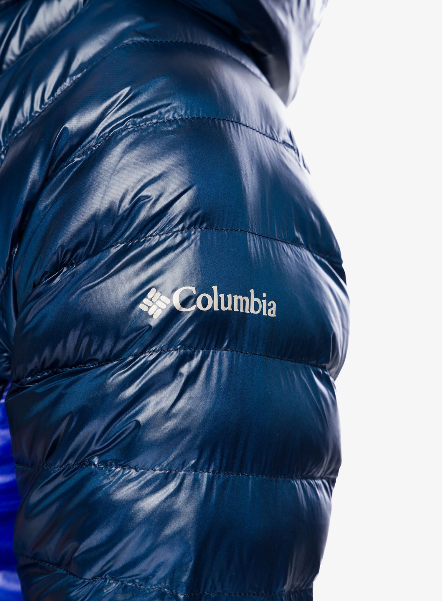 Ženska jakna Columbia Labyrinth Loop II Hooded Jacket - collegiate navy/clematis blue