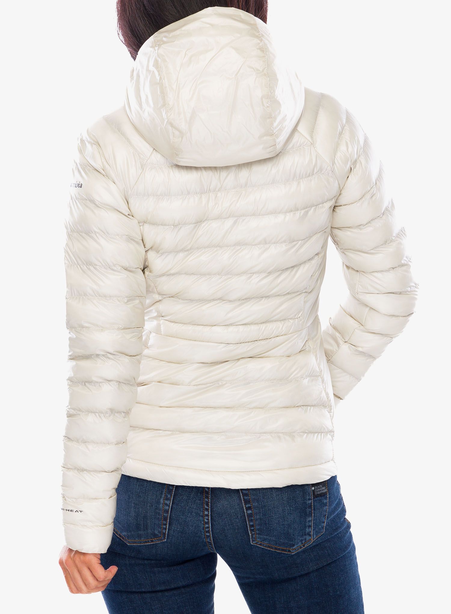 Ženska jakna Columbia Labyrinth Loop II Hooded Jacket - dark stone
