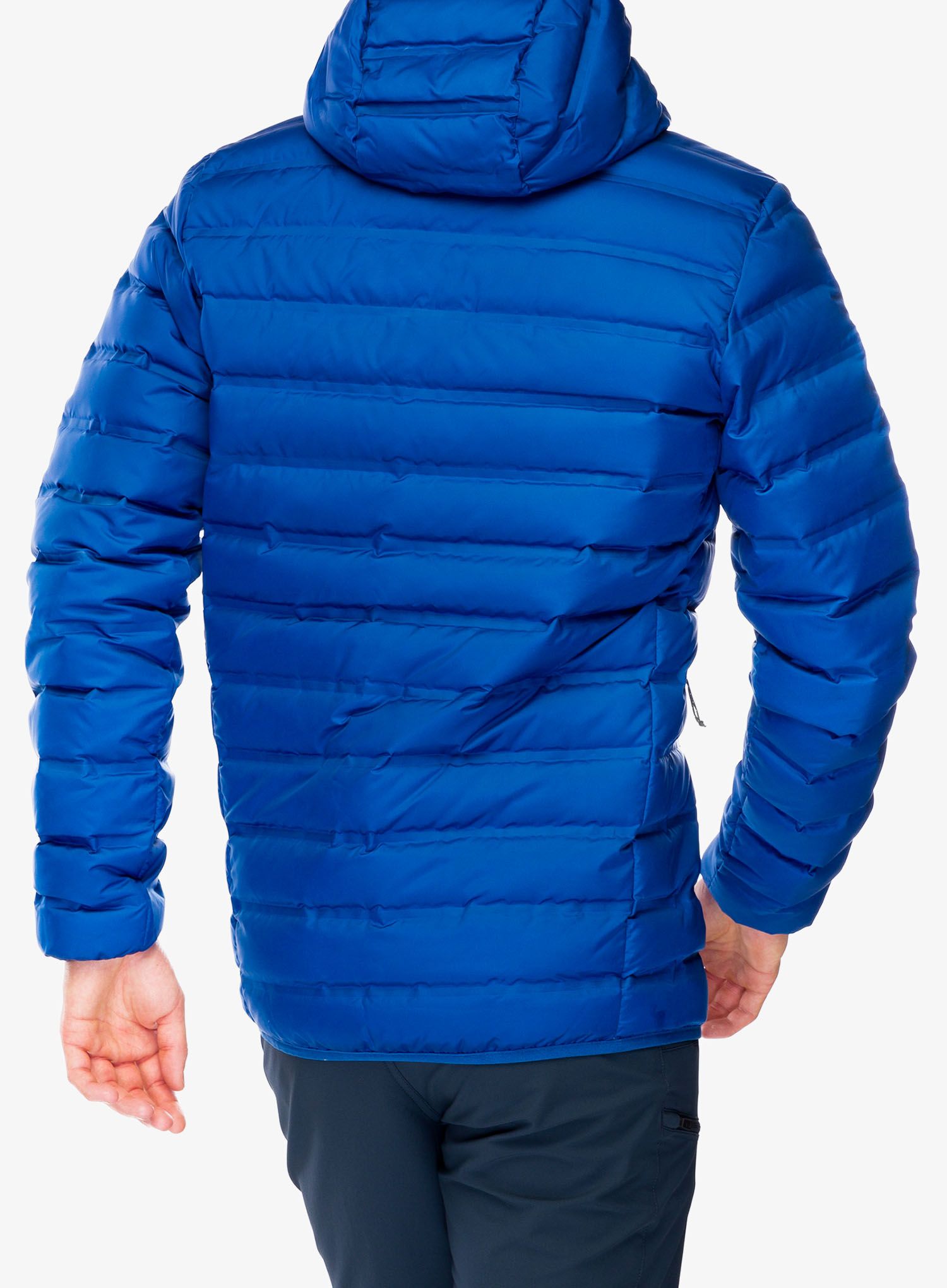 Puhovka Columbia Lake 22 Down Hooded Jacket - mountain blue