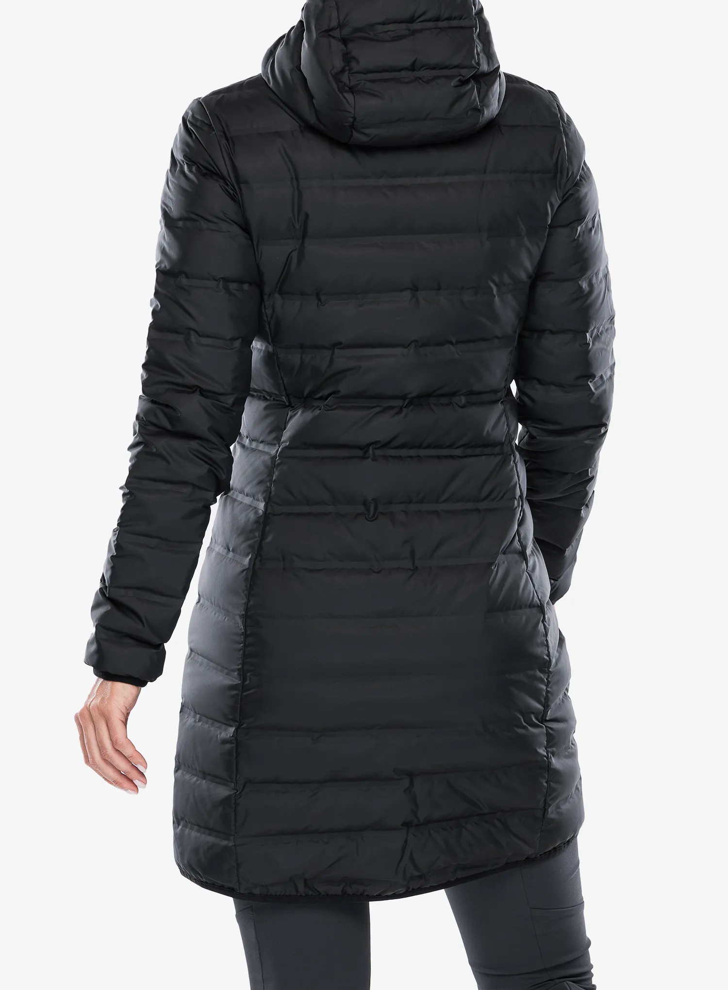 Puhast plašč Columbia Lake 22  II Down Long Hooded Jacket - black