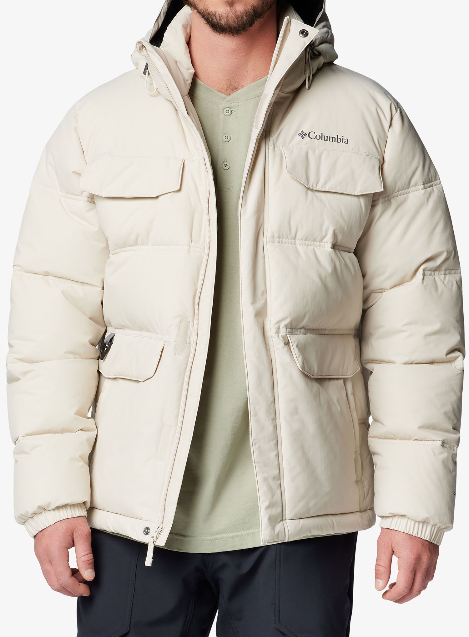 Sintetična jakna Columbia Landroamer Puffer Jacket - dark stone