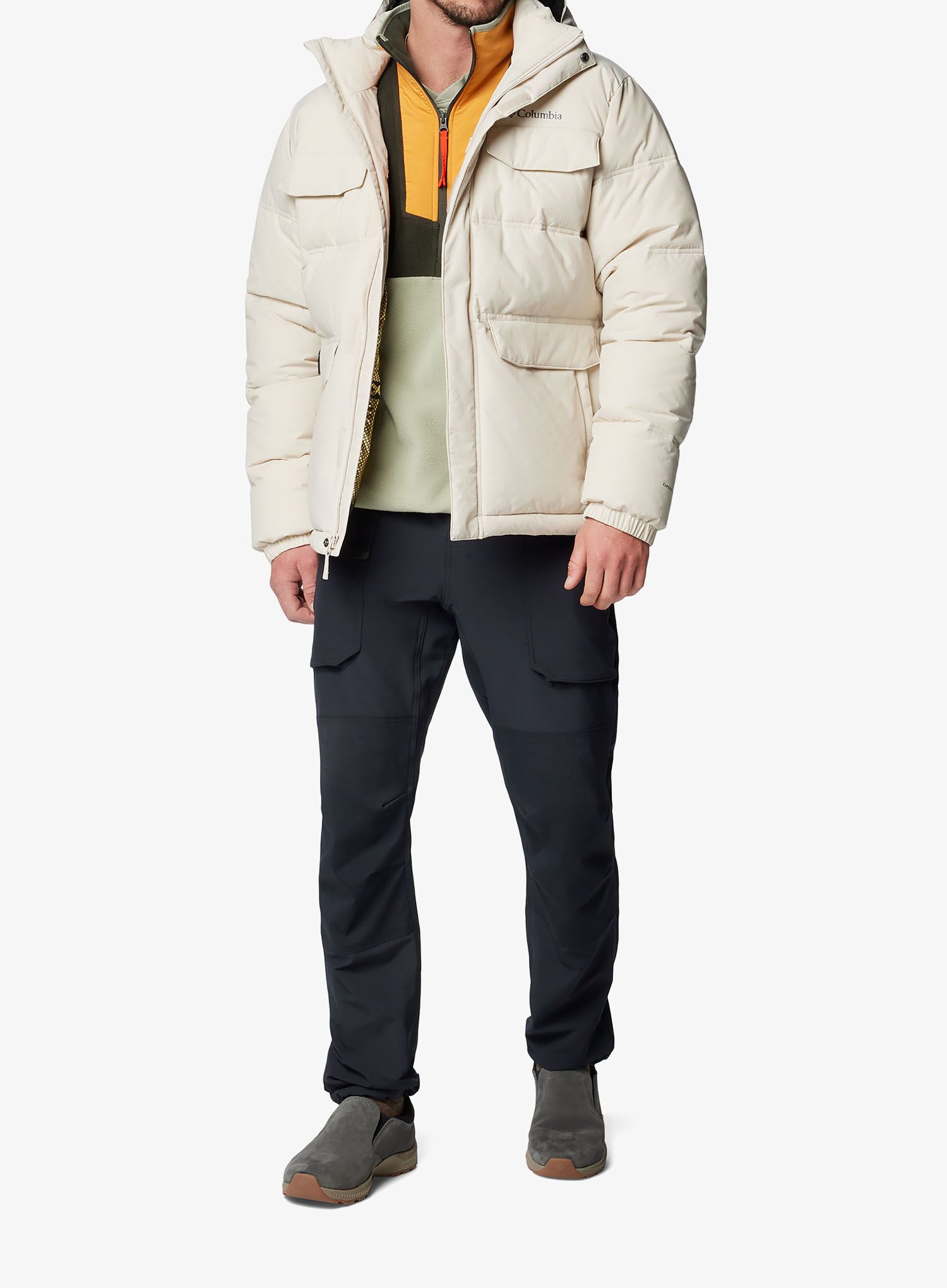 Sintetična jakna Columbia Landroamer Puffer Jacket - dark stone