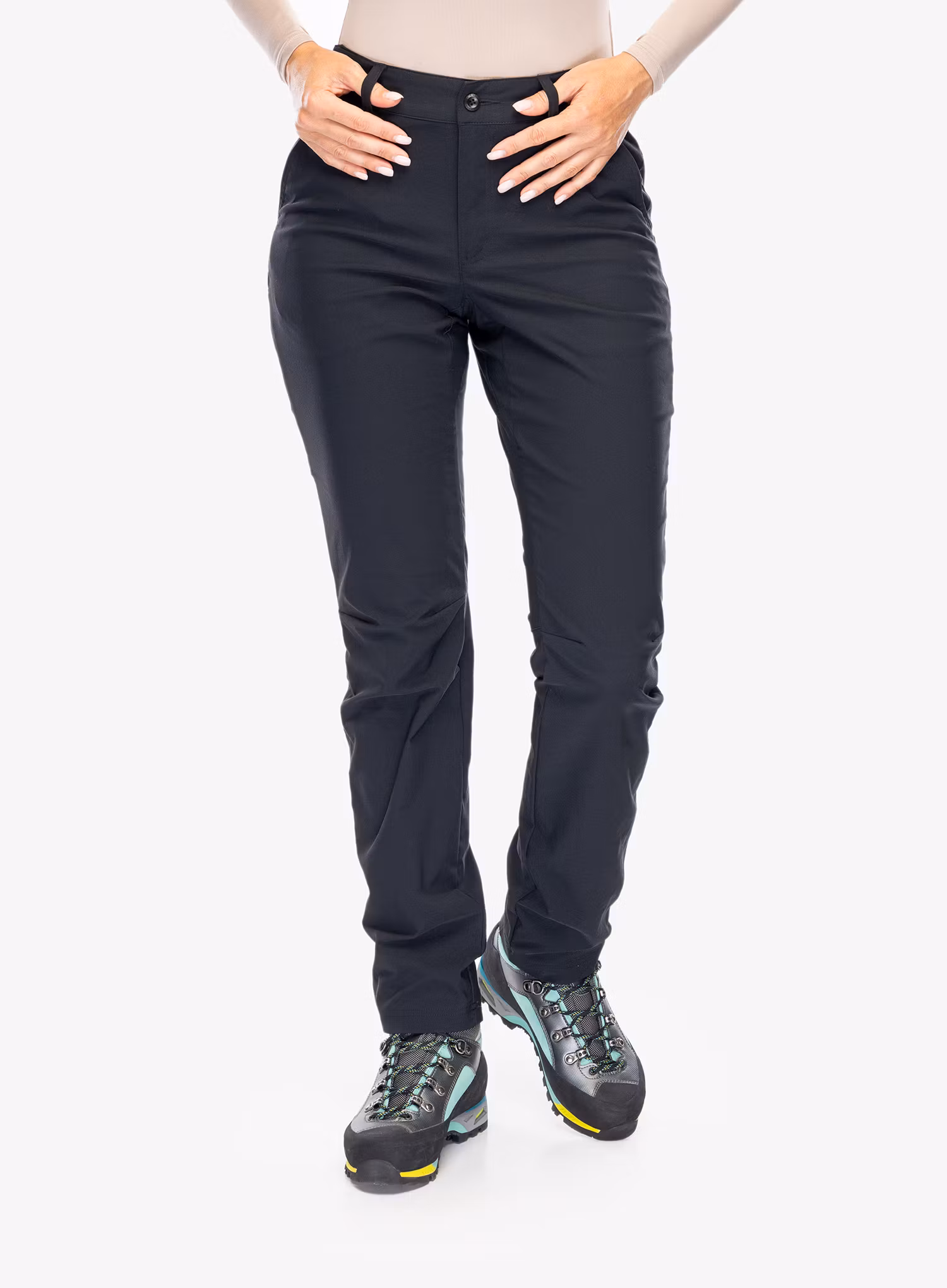 Ženske hlače Columbia Leslie Falls Pant II - black