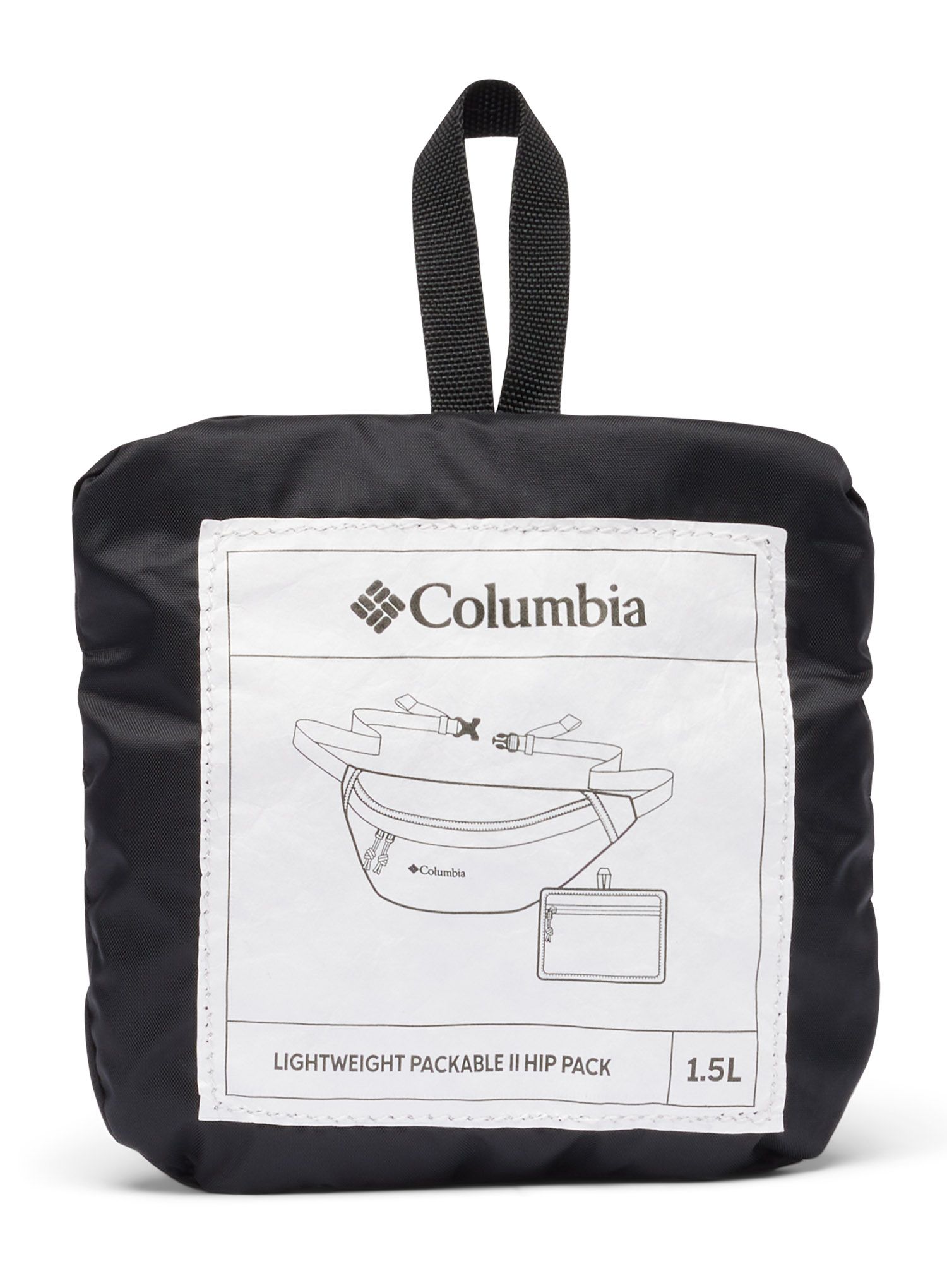 Torbica za okoli pasu Columbia Lightweight Packable Hip Pack - black